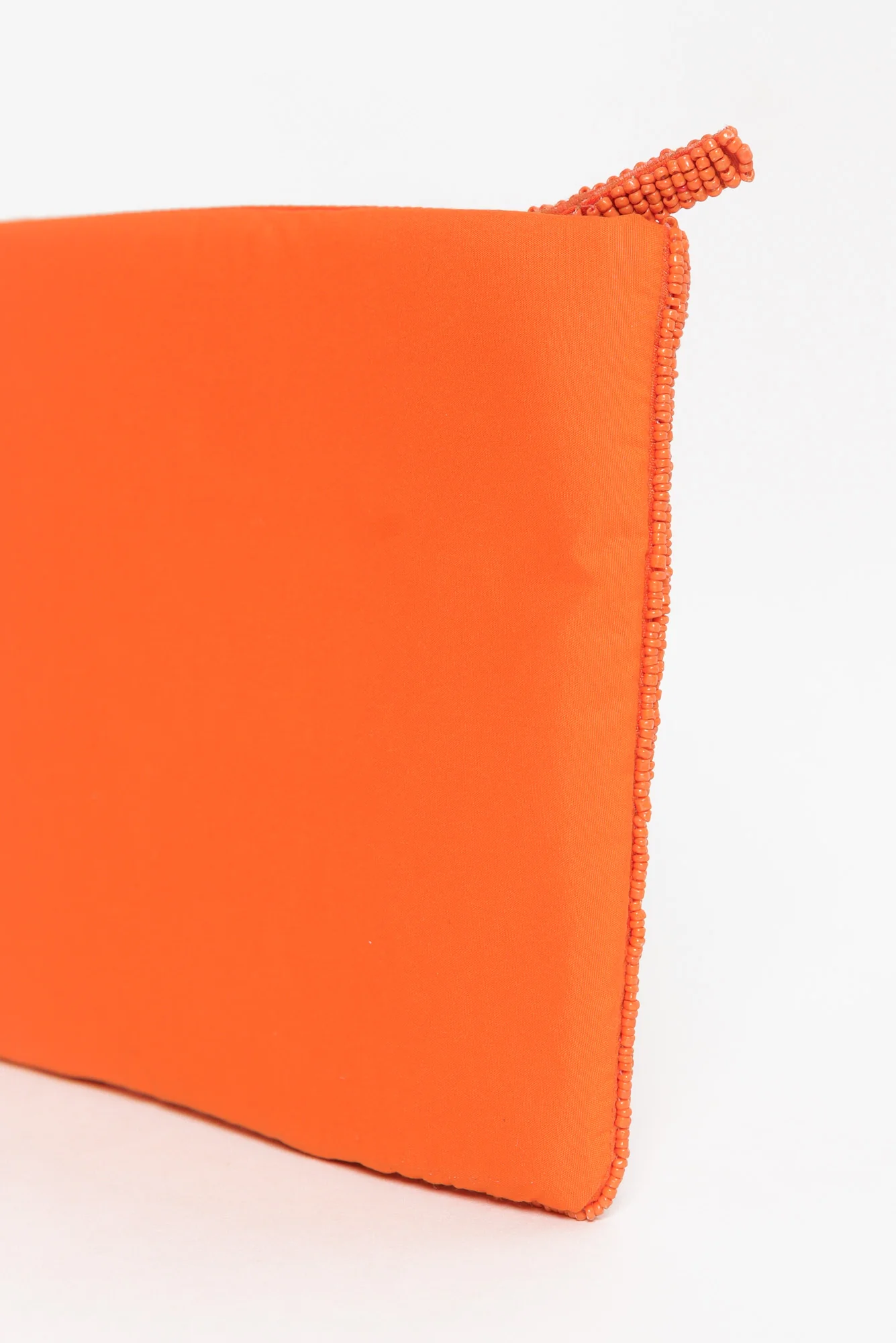 Mallorca Orange Beaded Clutch - Image 2