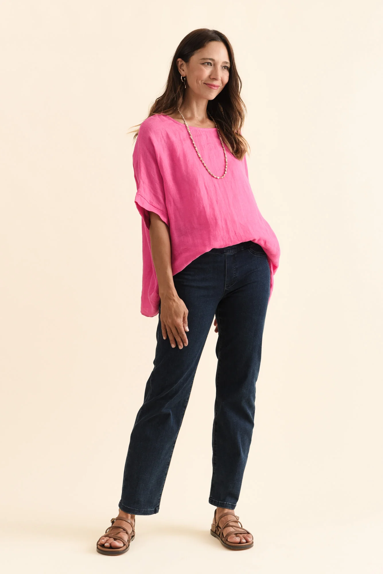 Mallory Dark Denim Stretch Jeans - Image 7