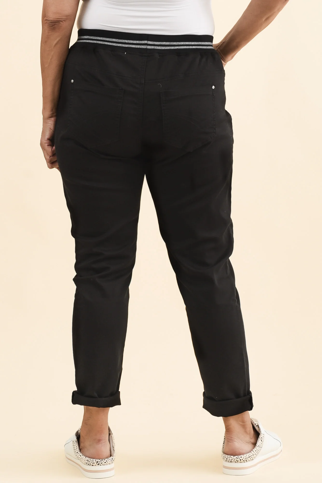 Margo Black Drawstring Pants - Image 10