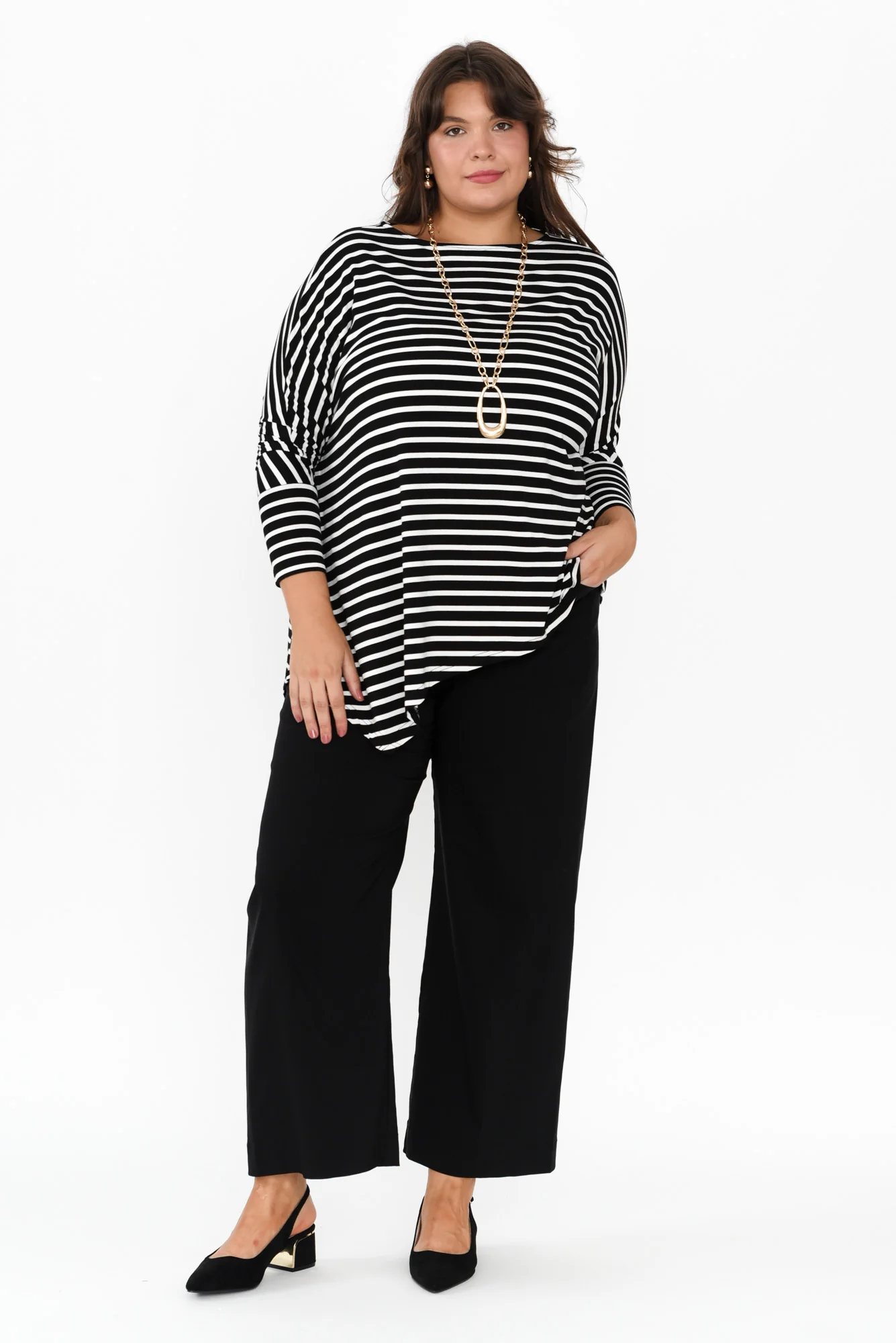 Marine Black Straight Leg Pants - Image 13