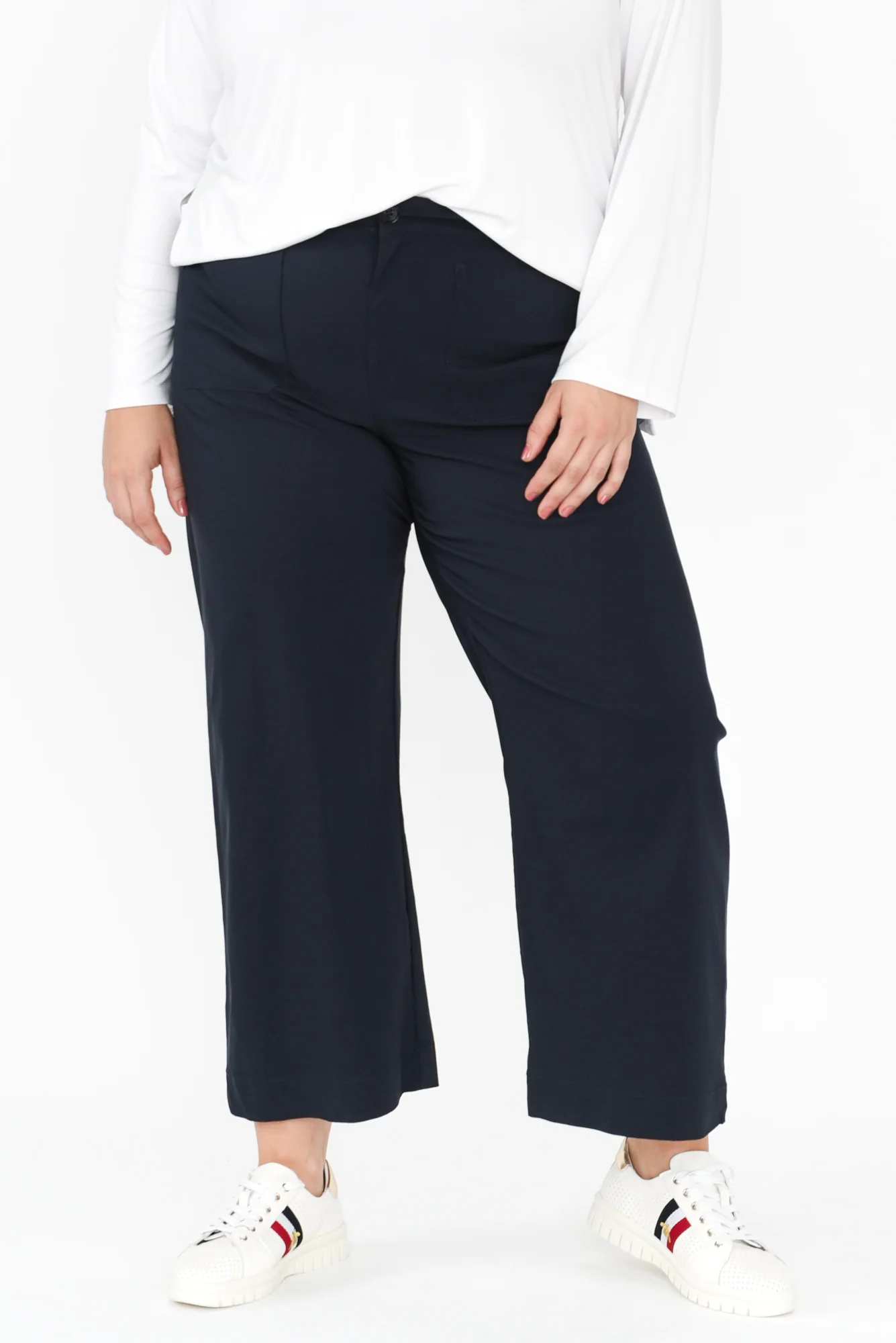 Marine Navy Straight Leg Pants - Image 7