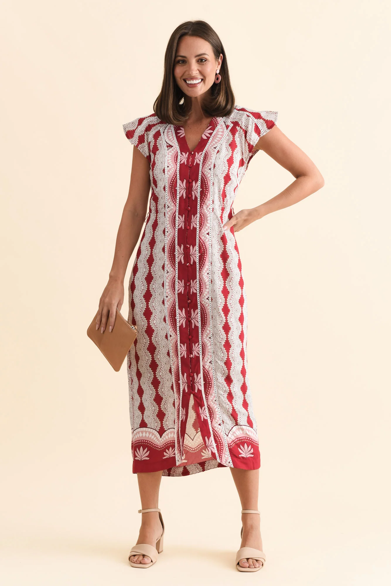 Maya Marrakech Ruby Tie Dress