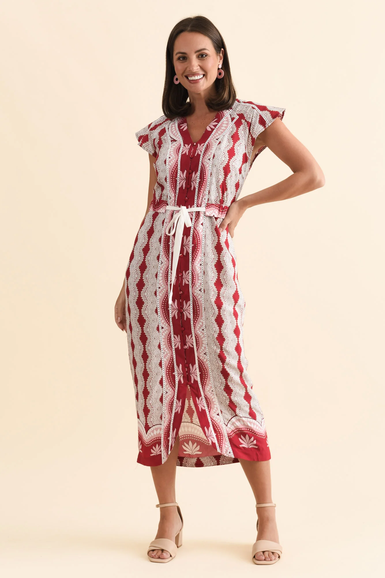 Maya Marrakech Ruby Tie Dress - Image 2