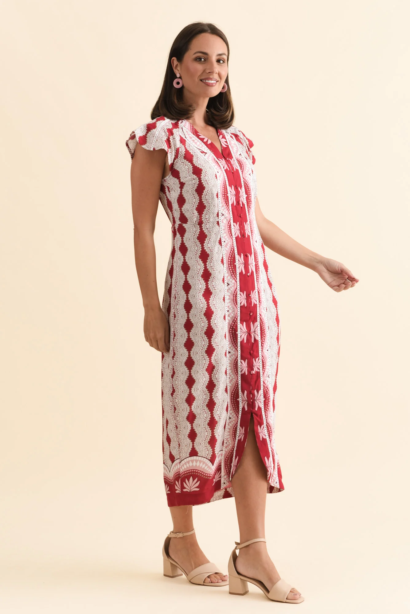 Maya Marrakech Ruby Tie Dress - Image 3