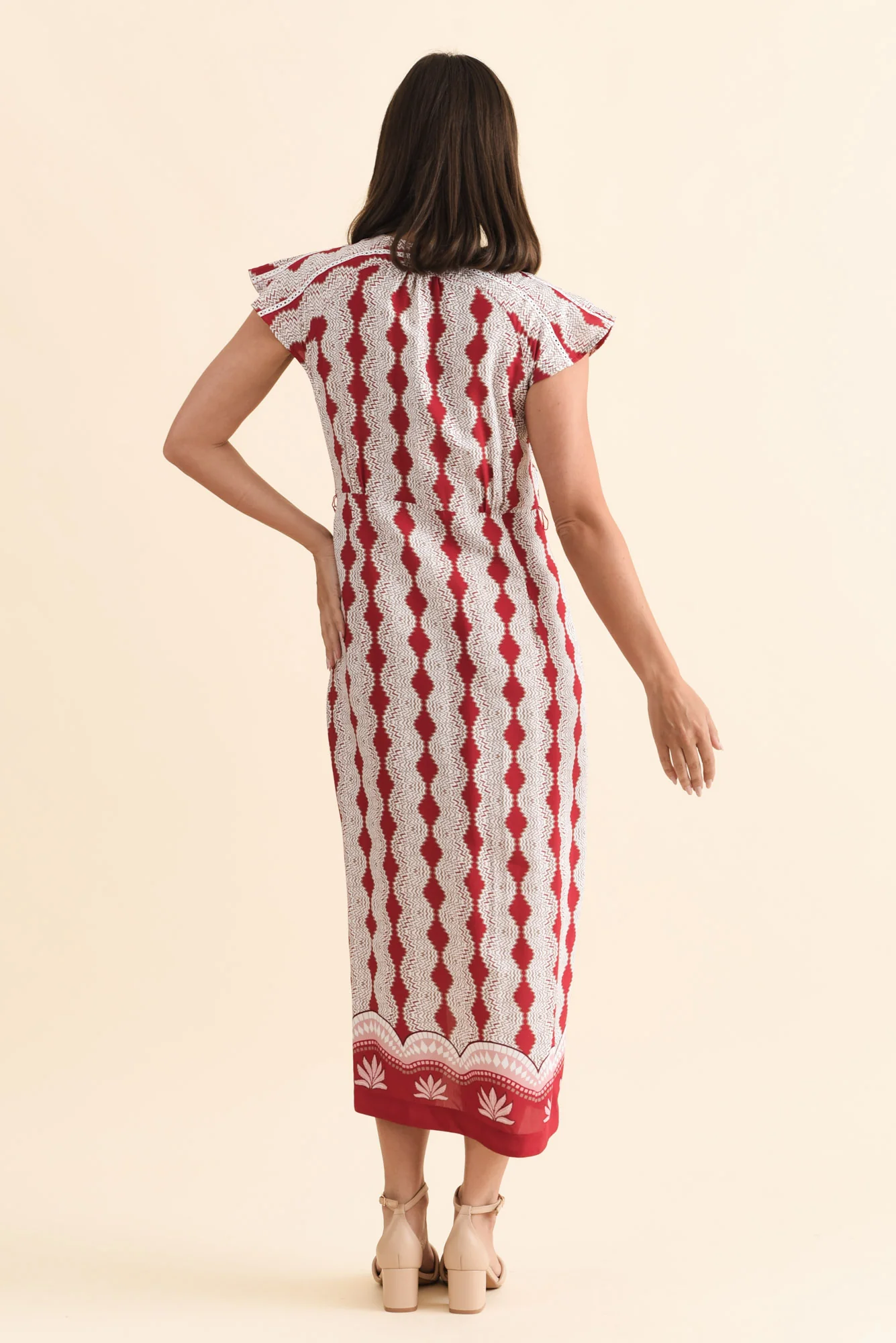 Maya Marrakech Ruby Tie Dress - Image 4