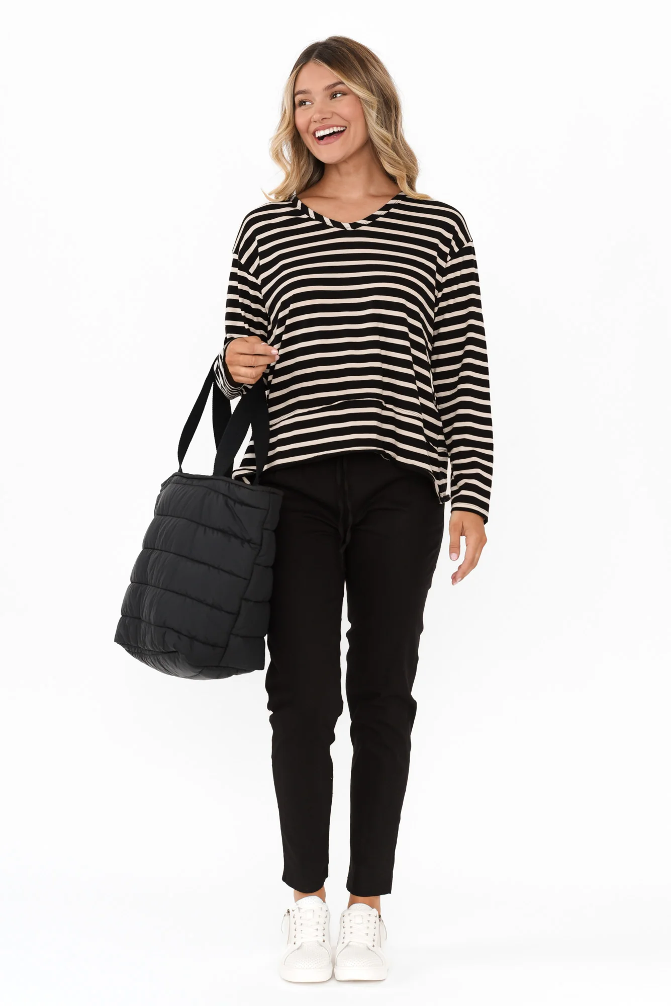 Montgomery Black Drawstring Pants - Image 2