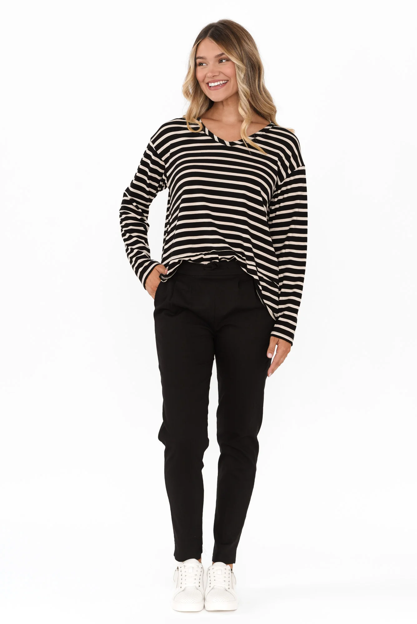 Montgomery Black Drawstring Pants - Image 6