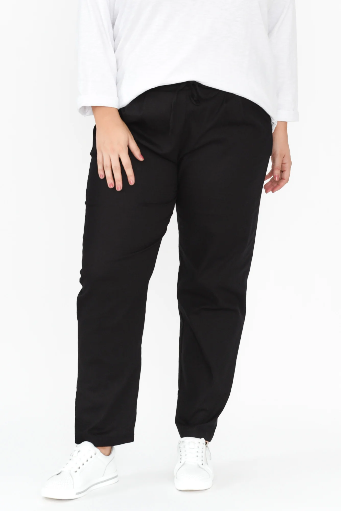 Montgomery Black Drawstring Pants - Image 7