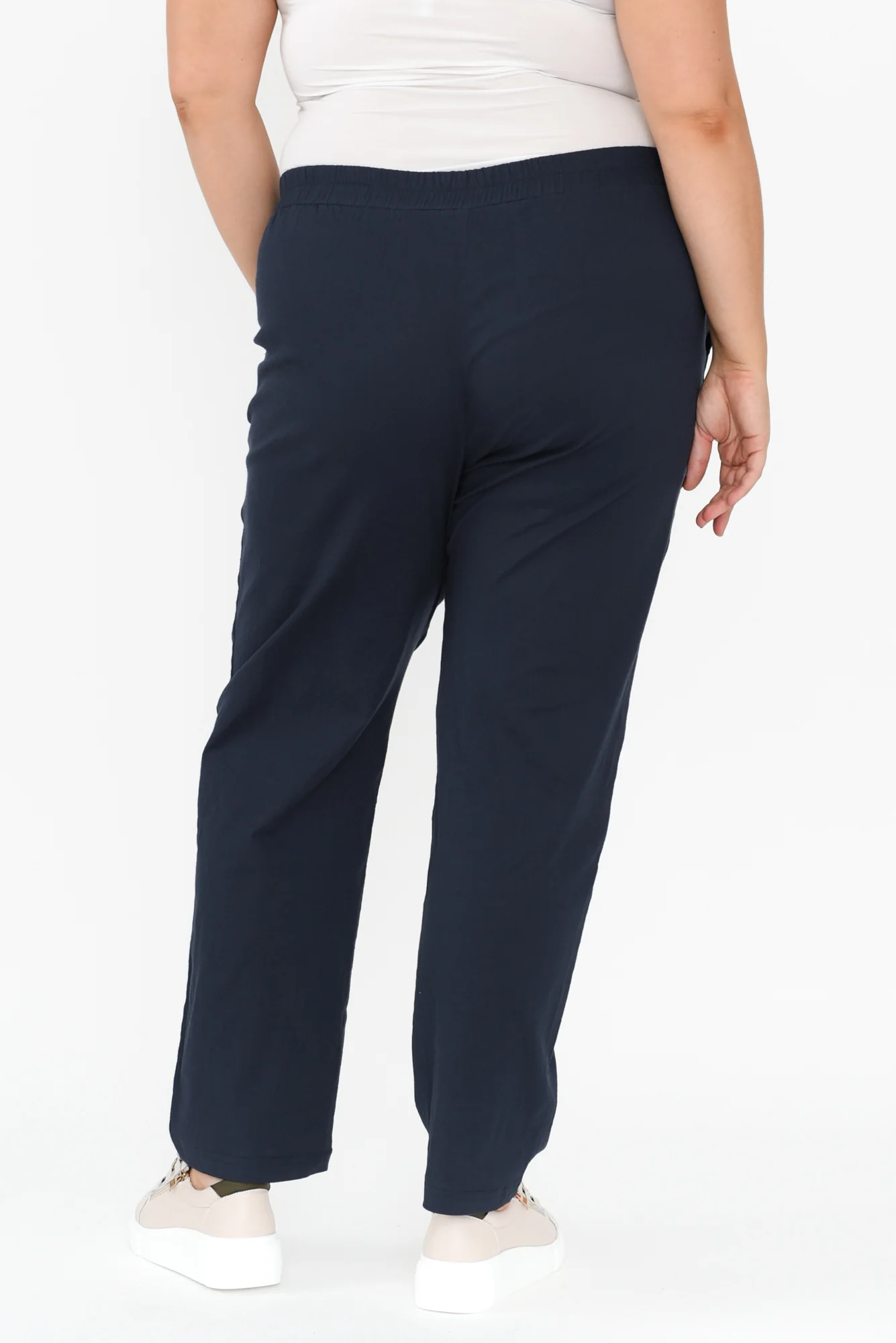 Montgomery Navy Drawstring Pants - Image 10