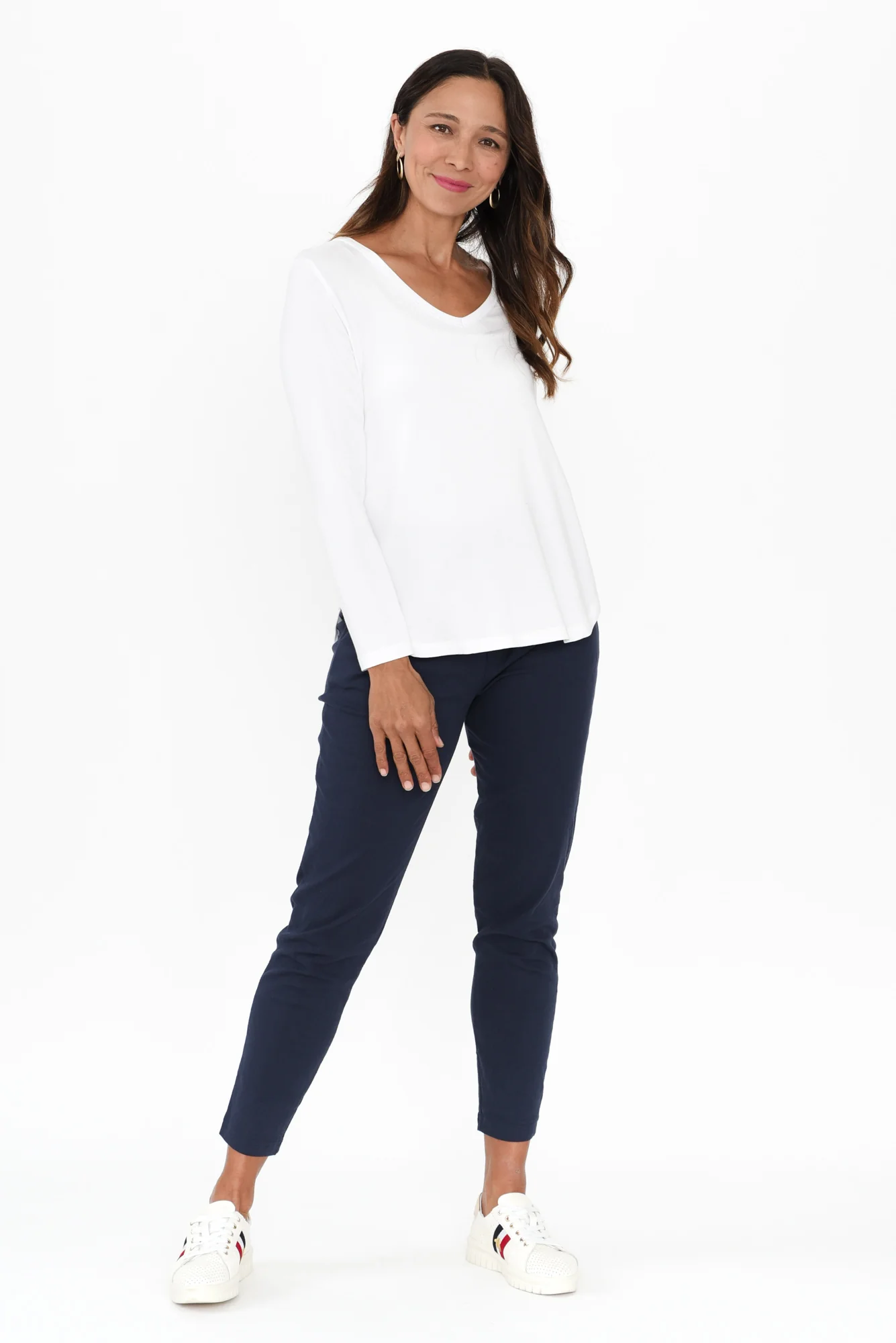 Montgomery Navy Drawstring Pants - Image 7