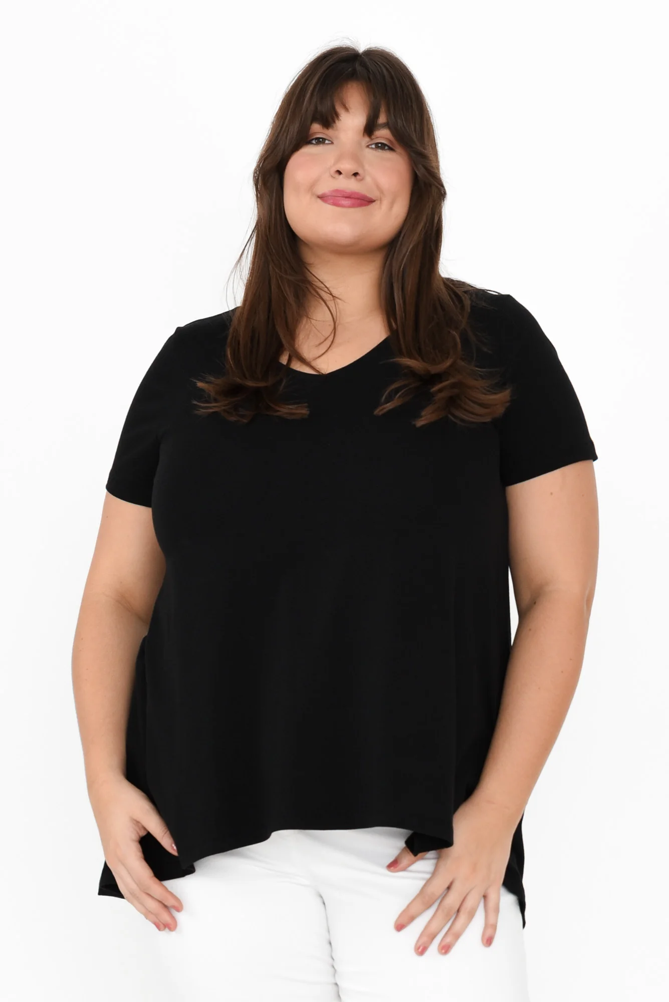 Montreal Black Cotton Tee - Image 8