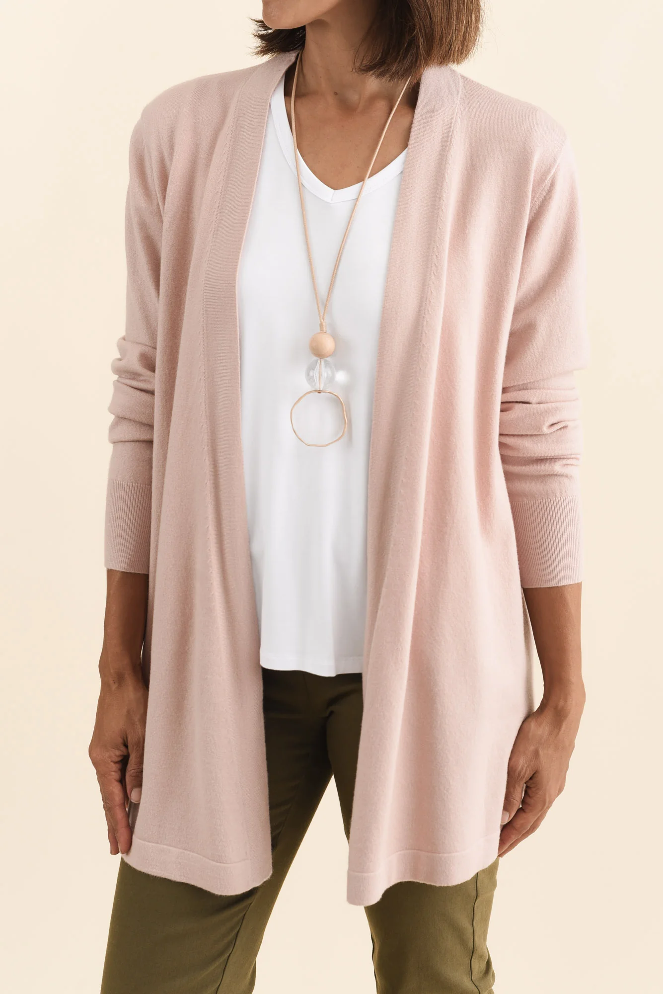 Morocco Blush Knit Cardigan - Image 6