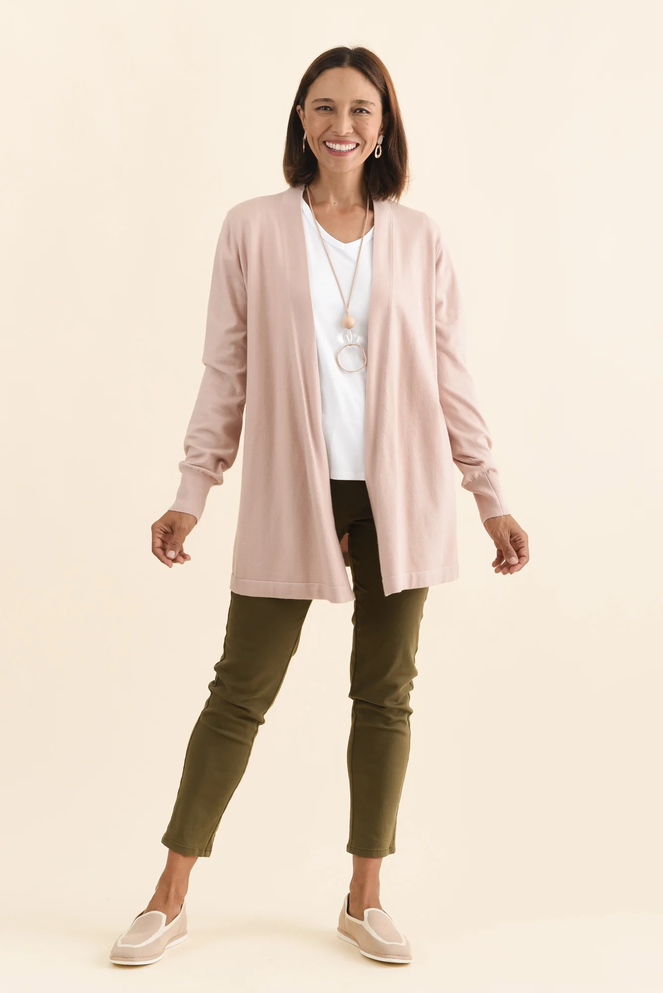 Morocco Blush Knit Cardigan - Image 7
