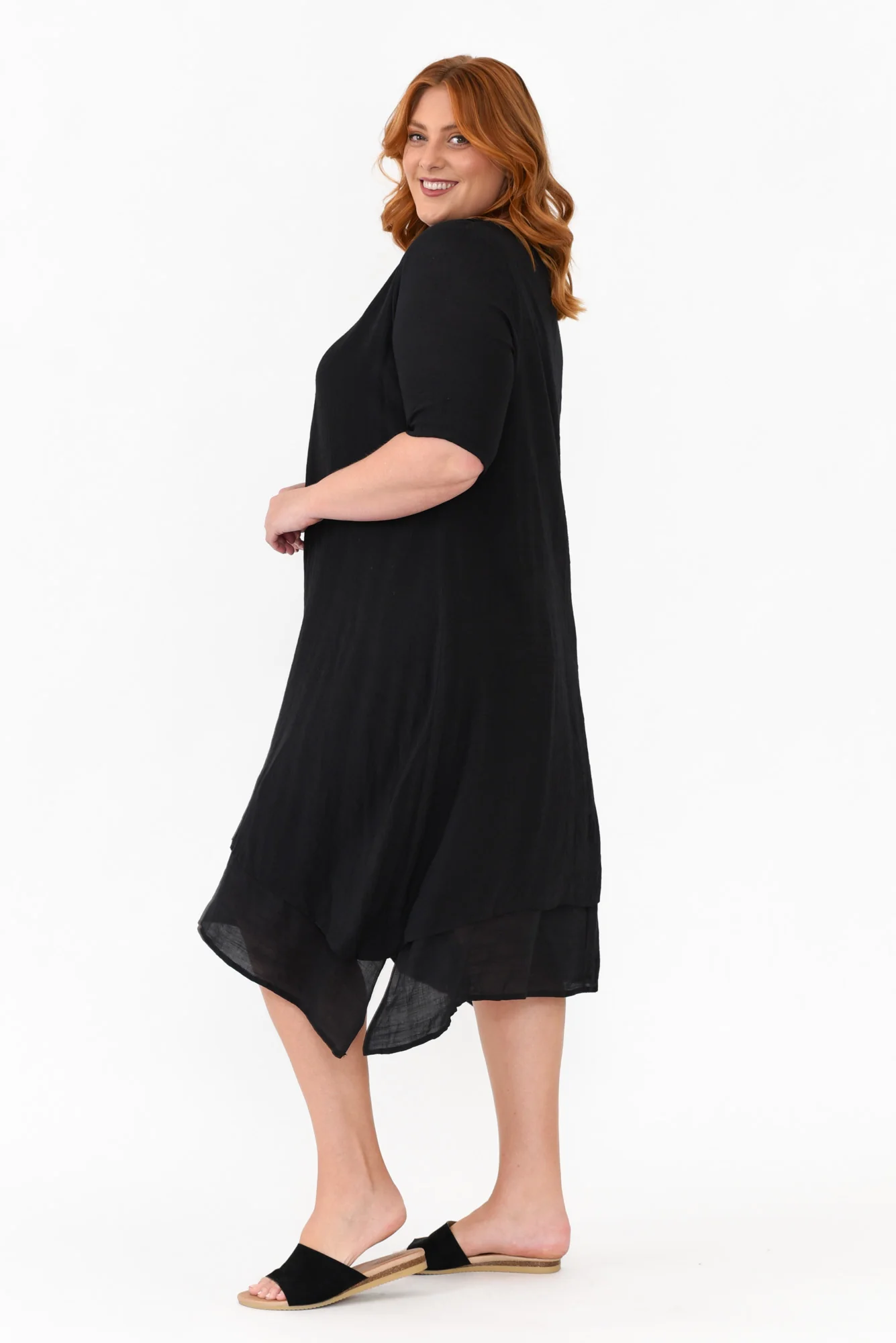 Nala Black Layers Dress - Image 10
