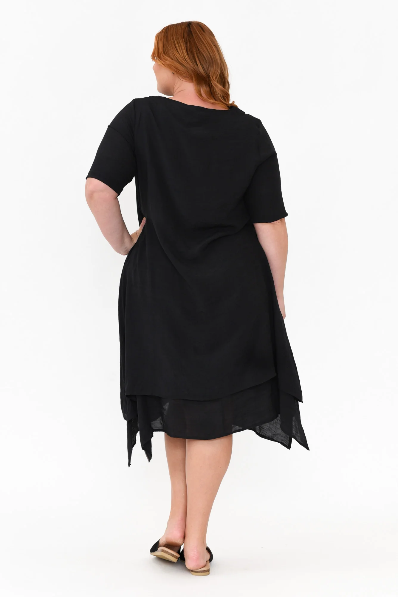 Nala Black Layers Dress - Image 11