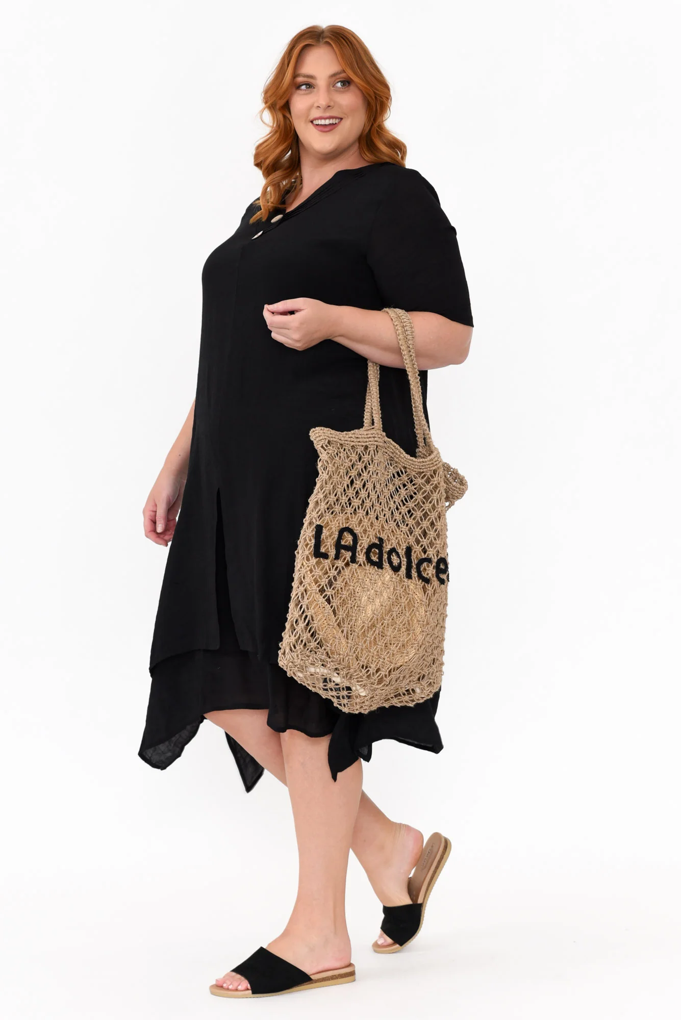 Nala Black Layers Dress - Image 8