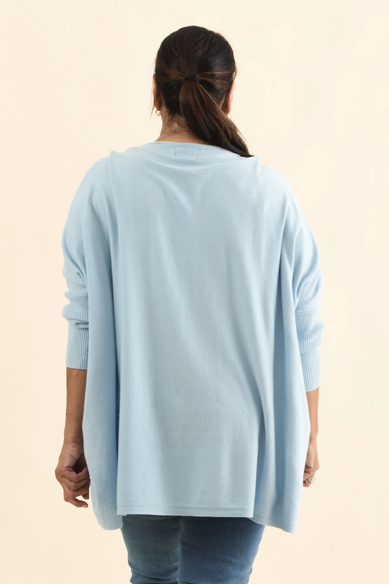 Nastia Light Blue Wool Blend Jumper - Image 11