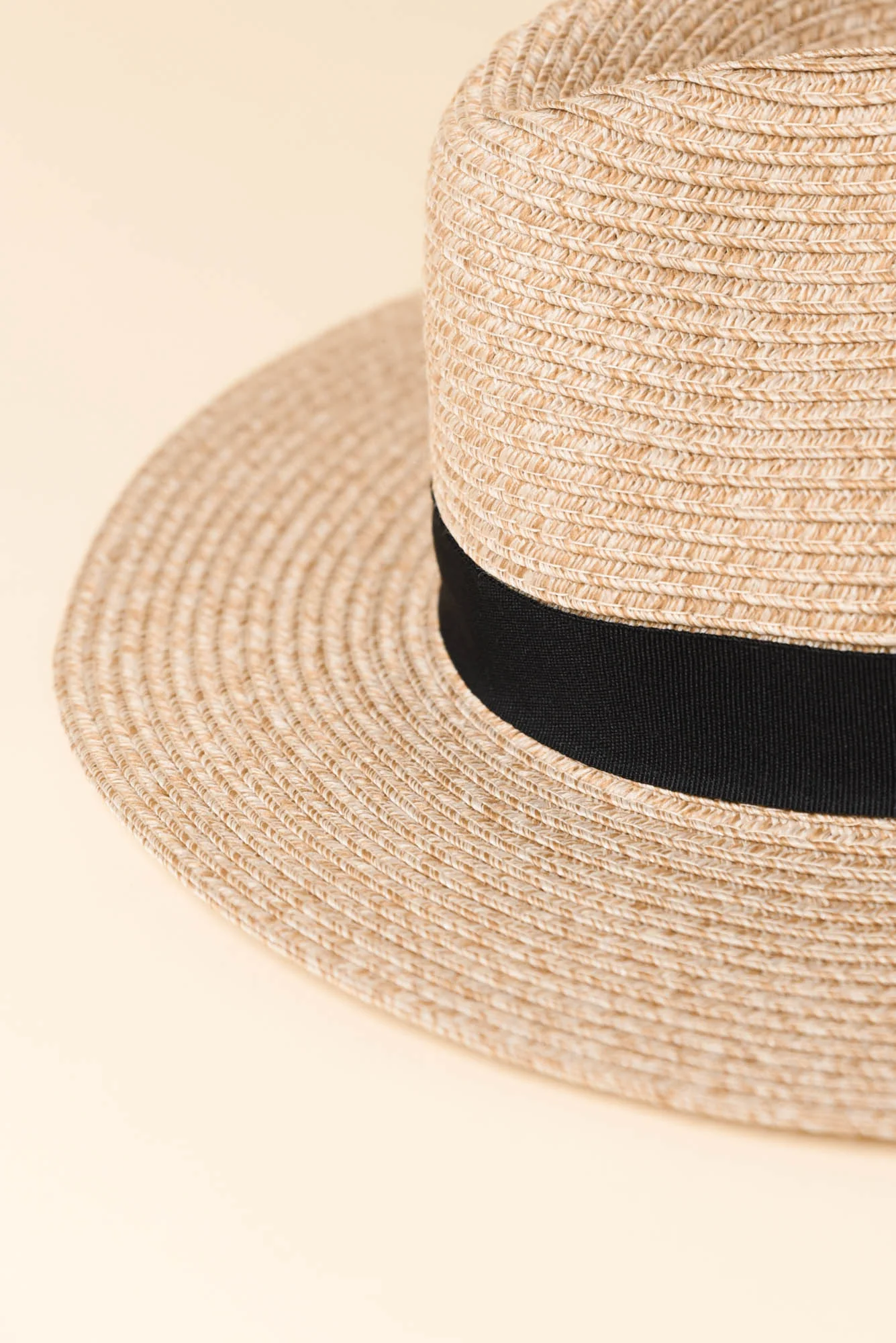 Natural Wide Brim Travel Fedora - Image 3