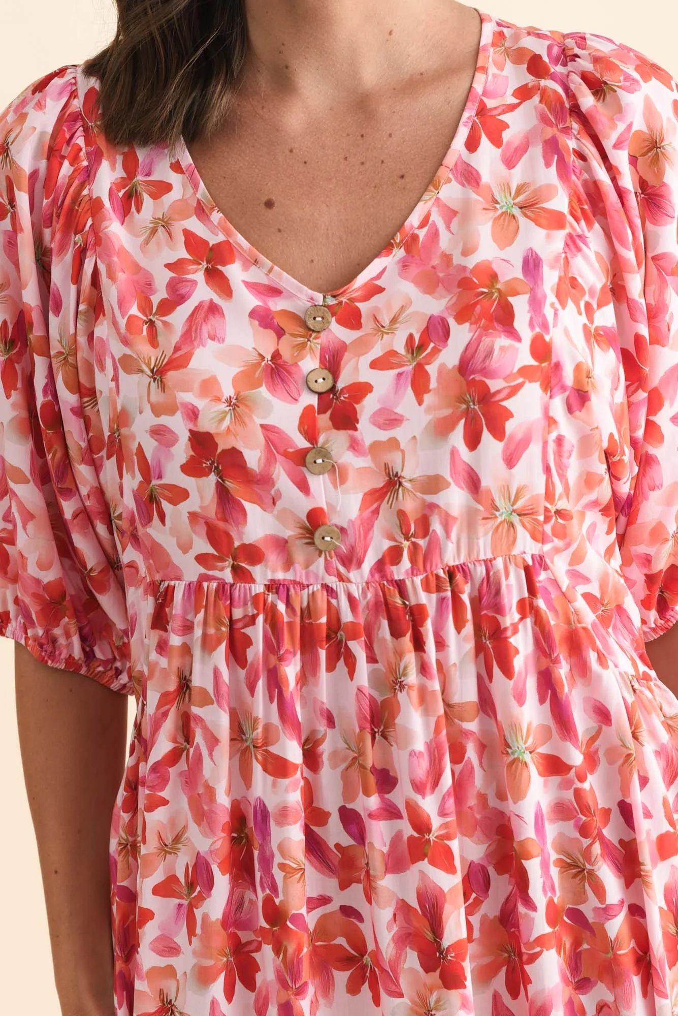 Nolte Pink Petal Pocket Dress - Image 5