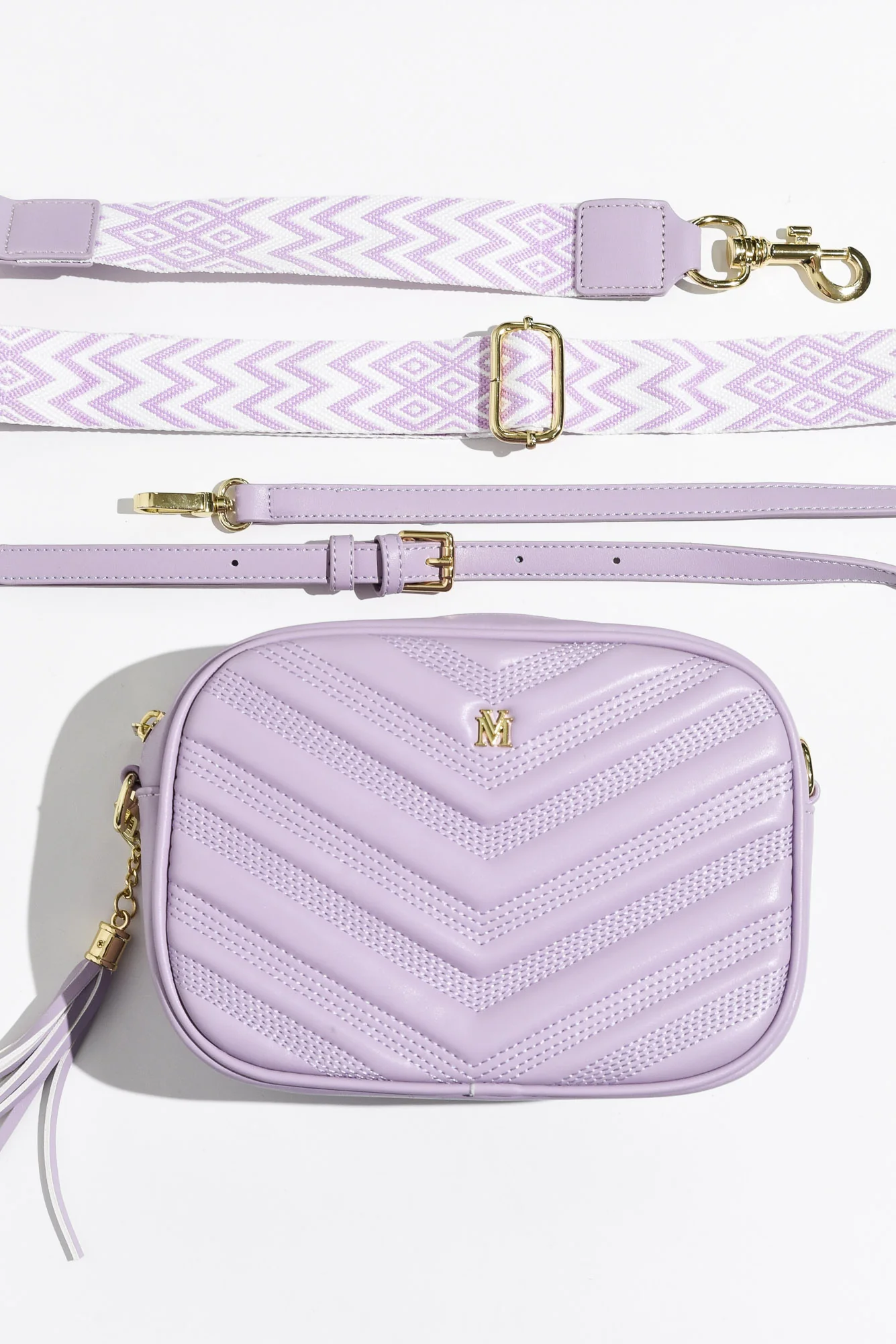 Nova Lilac Crossbody Bag - Image 2