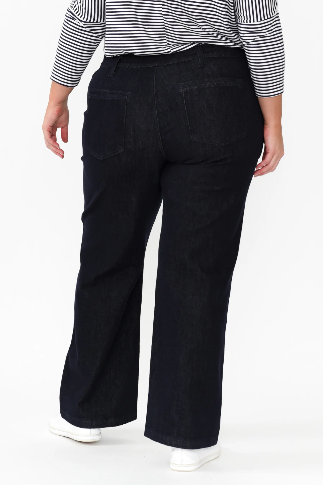 Orwell Dark Blue Straight Leg Jeans - Image 11