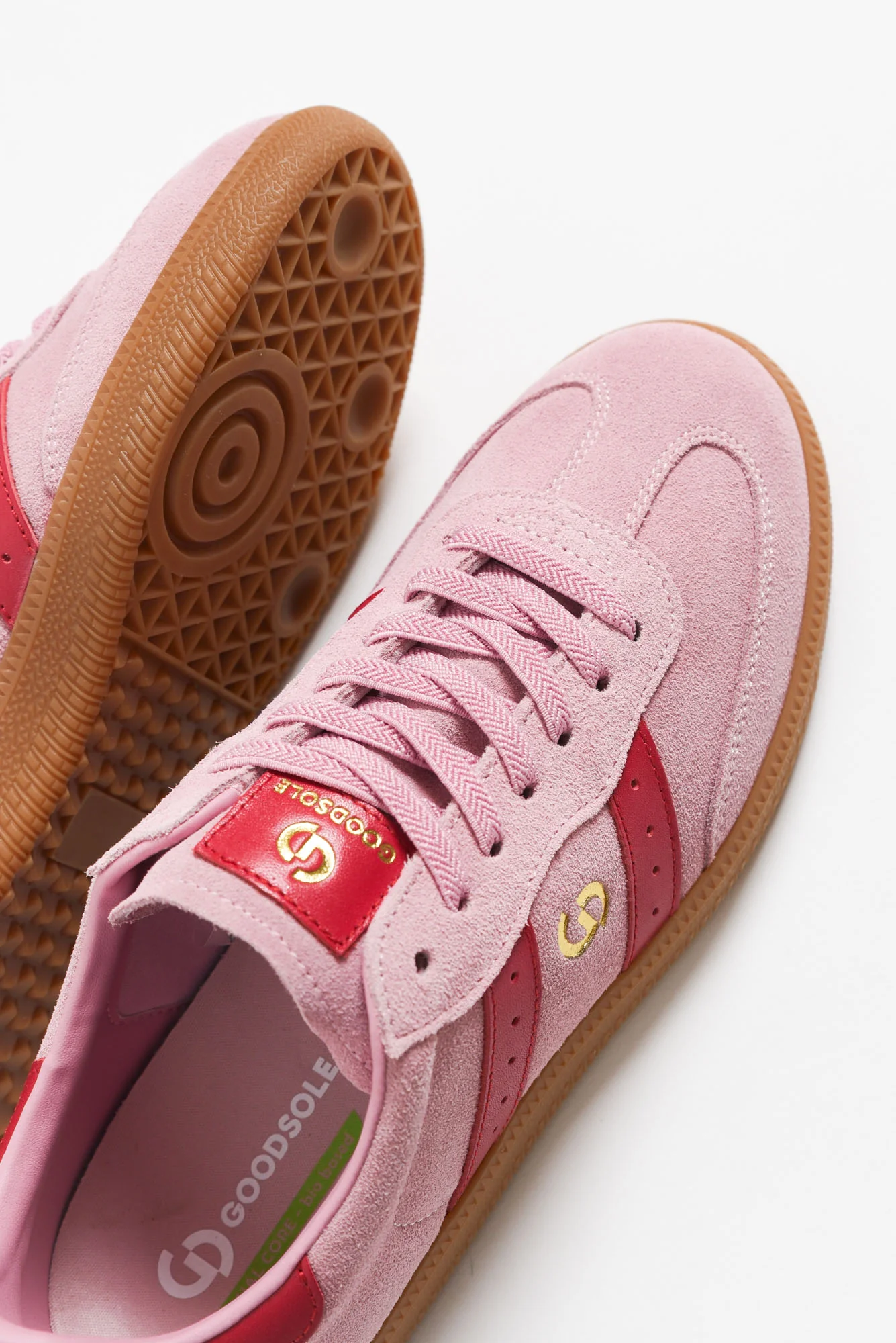 Parallel Pink Contrast Suede Sneaker - Image 5