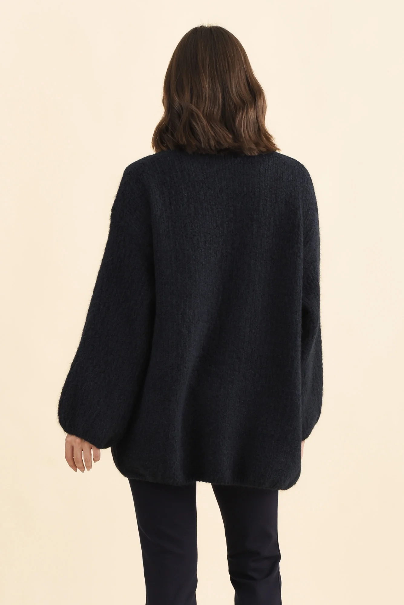 Pearson Navy Knit Cardigan - Image 4