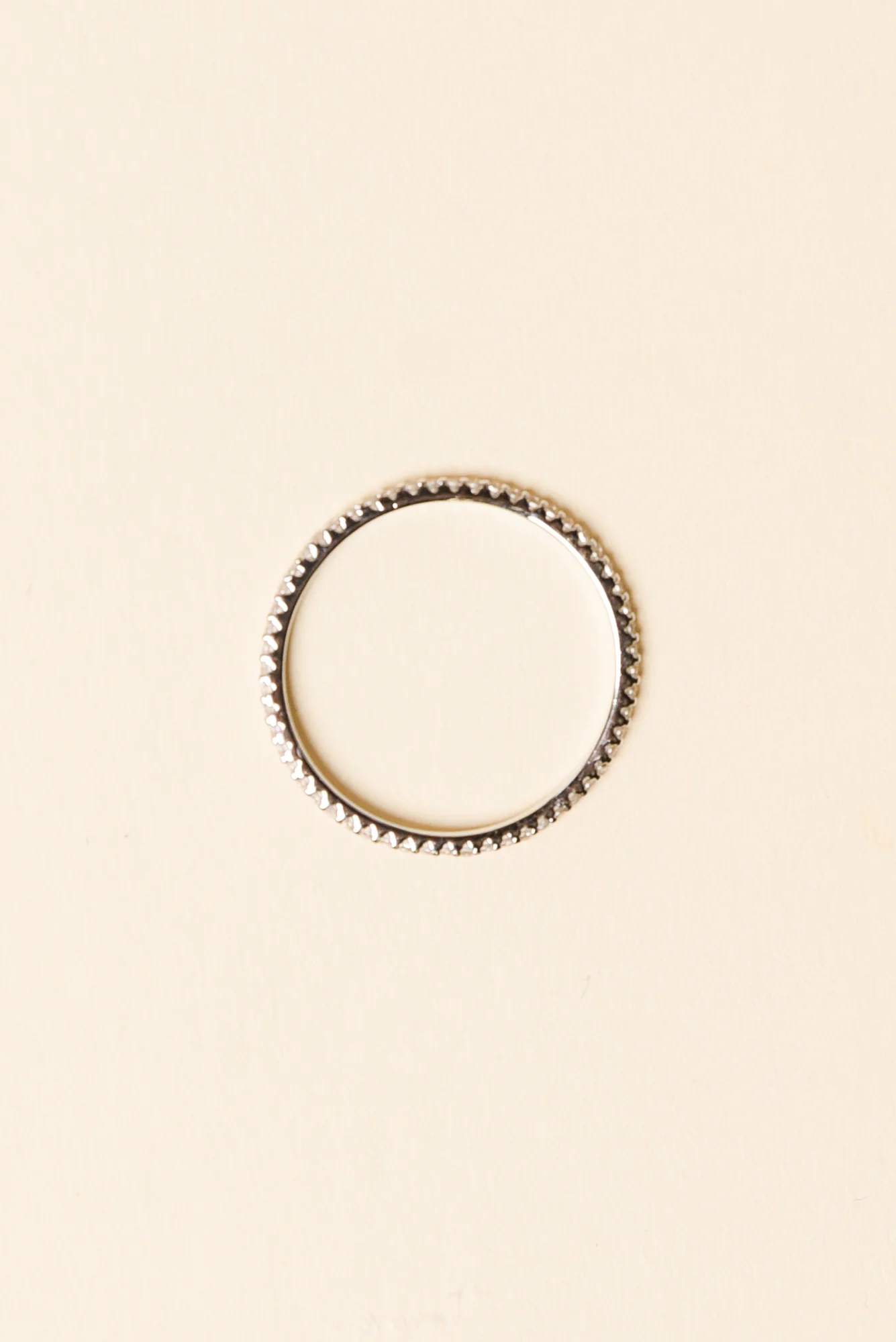 Piccola Dolce Silver Diamante Ring