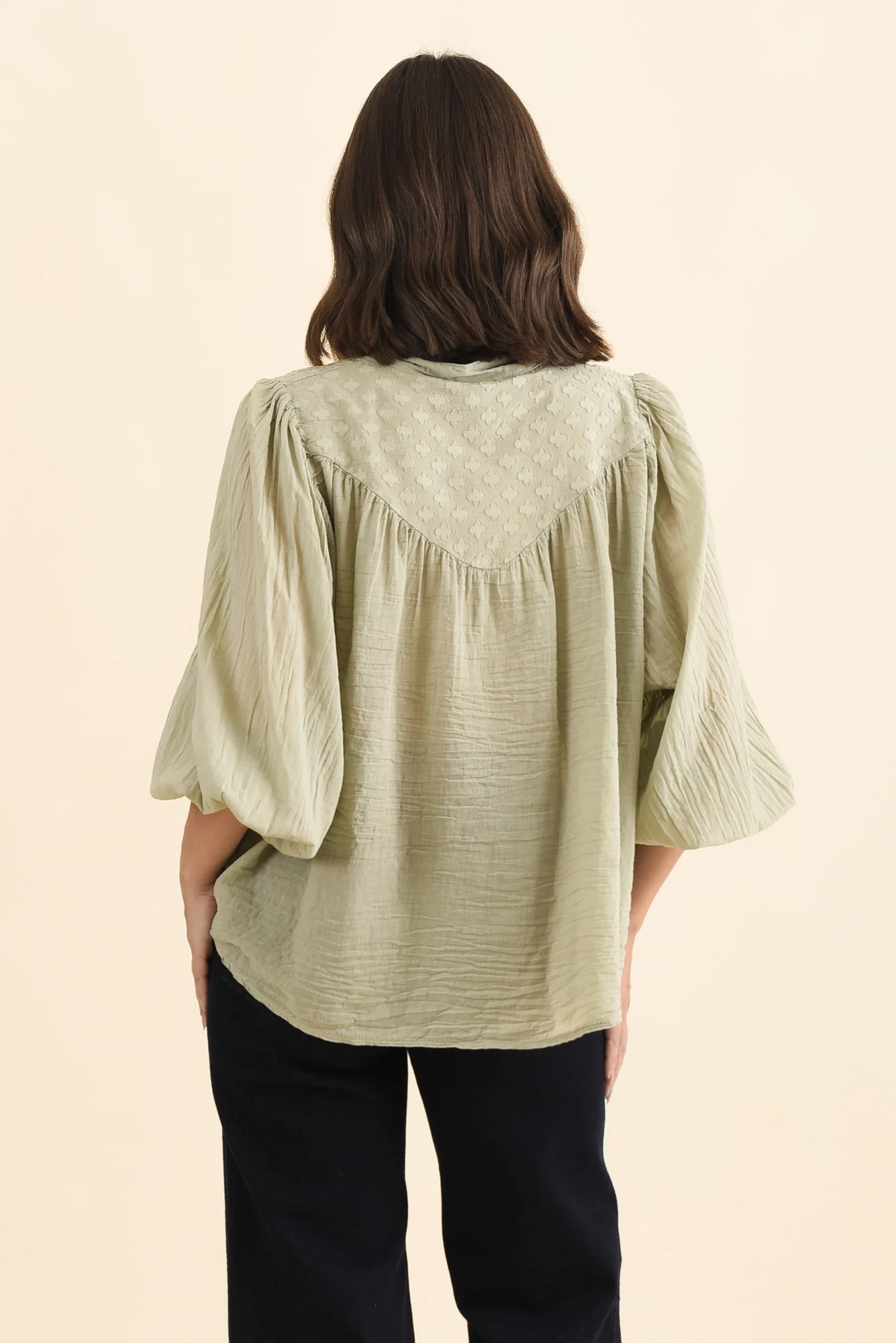 Randy Sage Cotton Blouse - Image 4