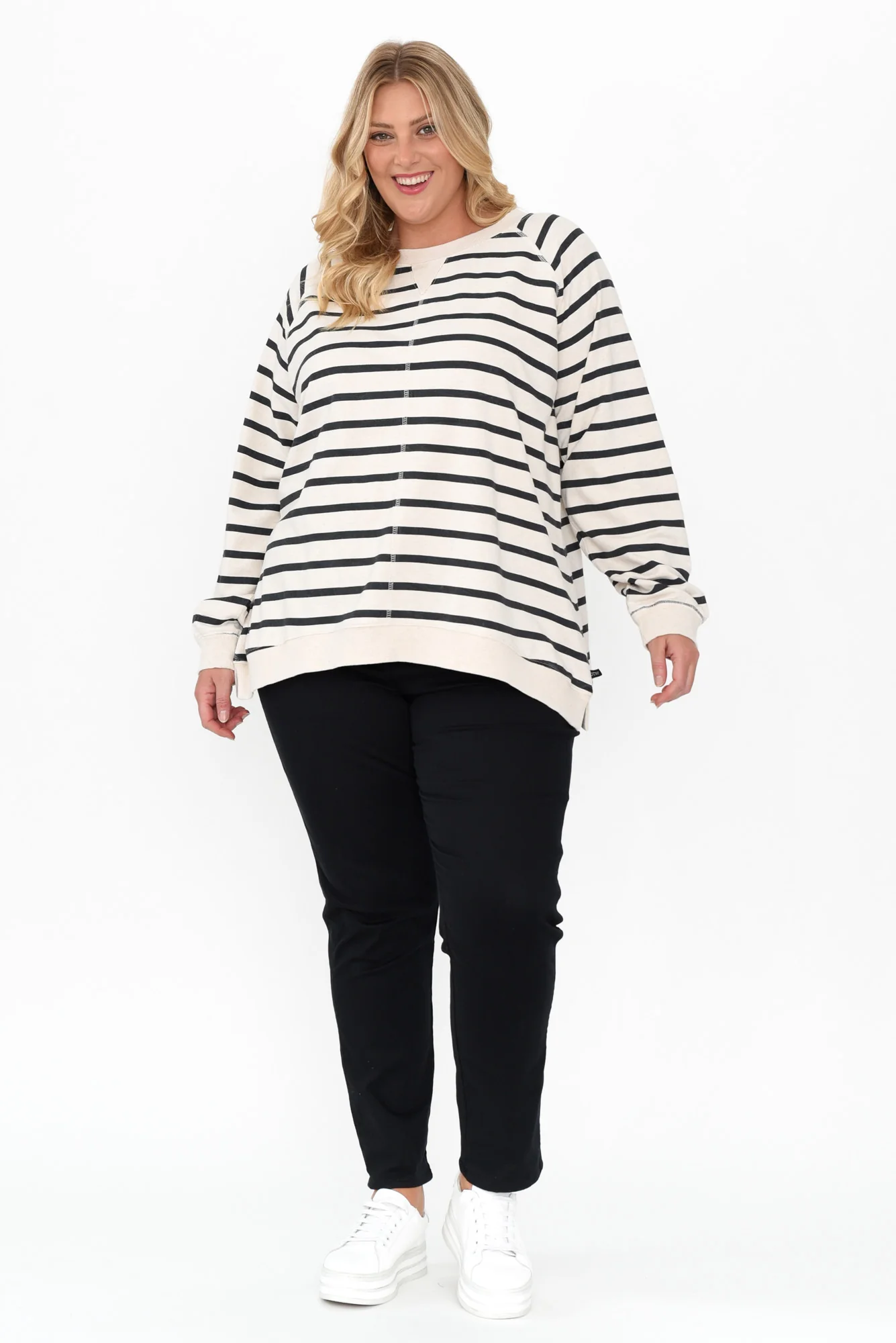 Reed Black Stretch Cotton Pants - Image 9