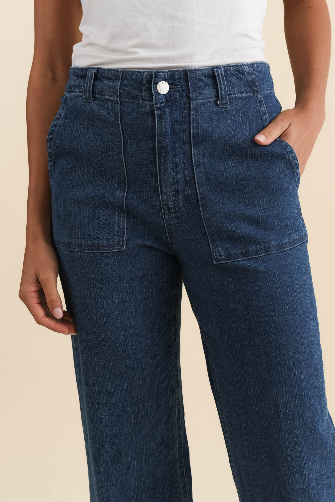 Relax Blue Straight Leg Jeans - Image 5