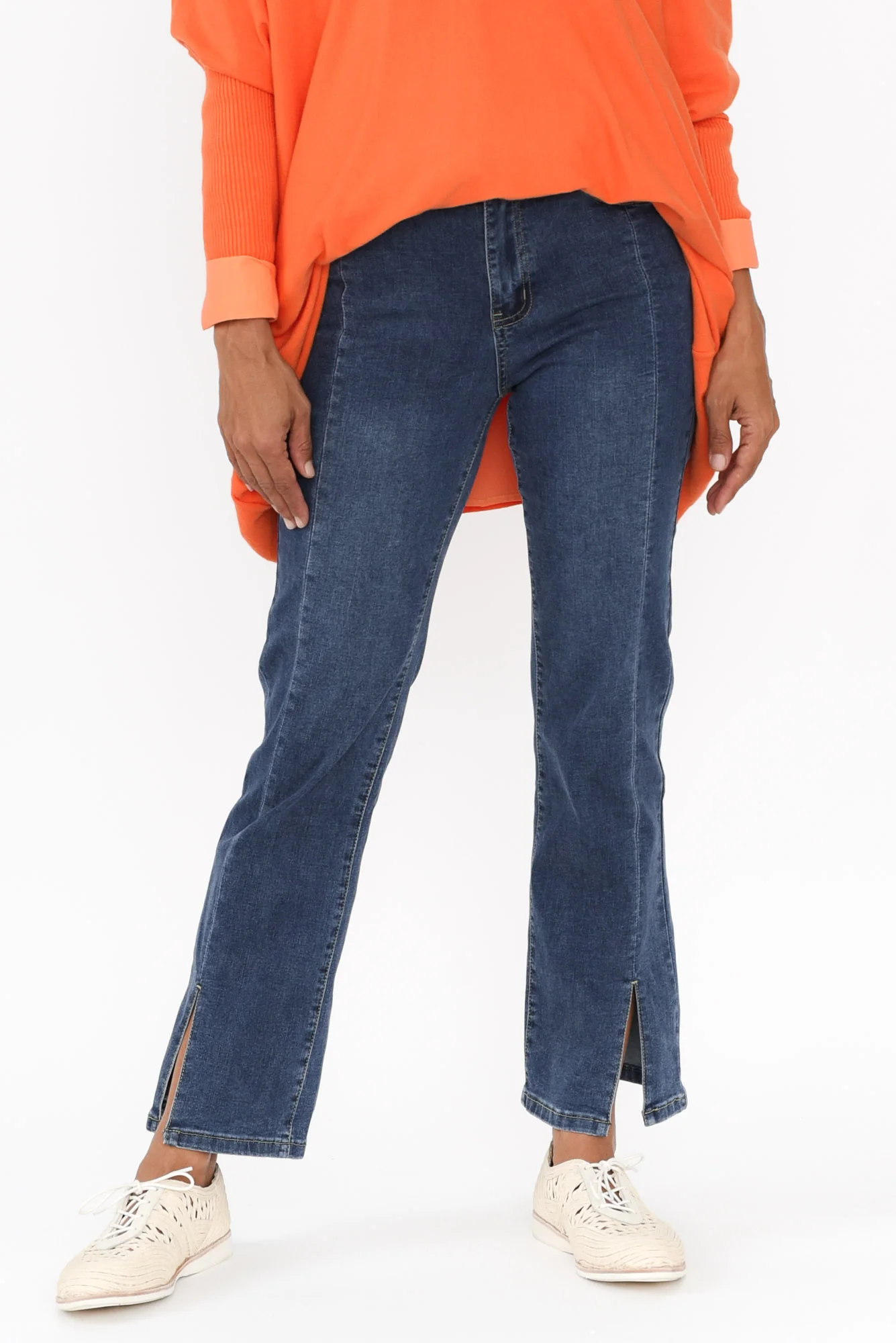 Republic Blue Wide Leg Jeans