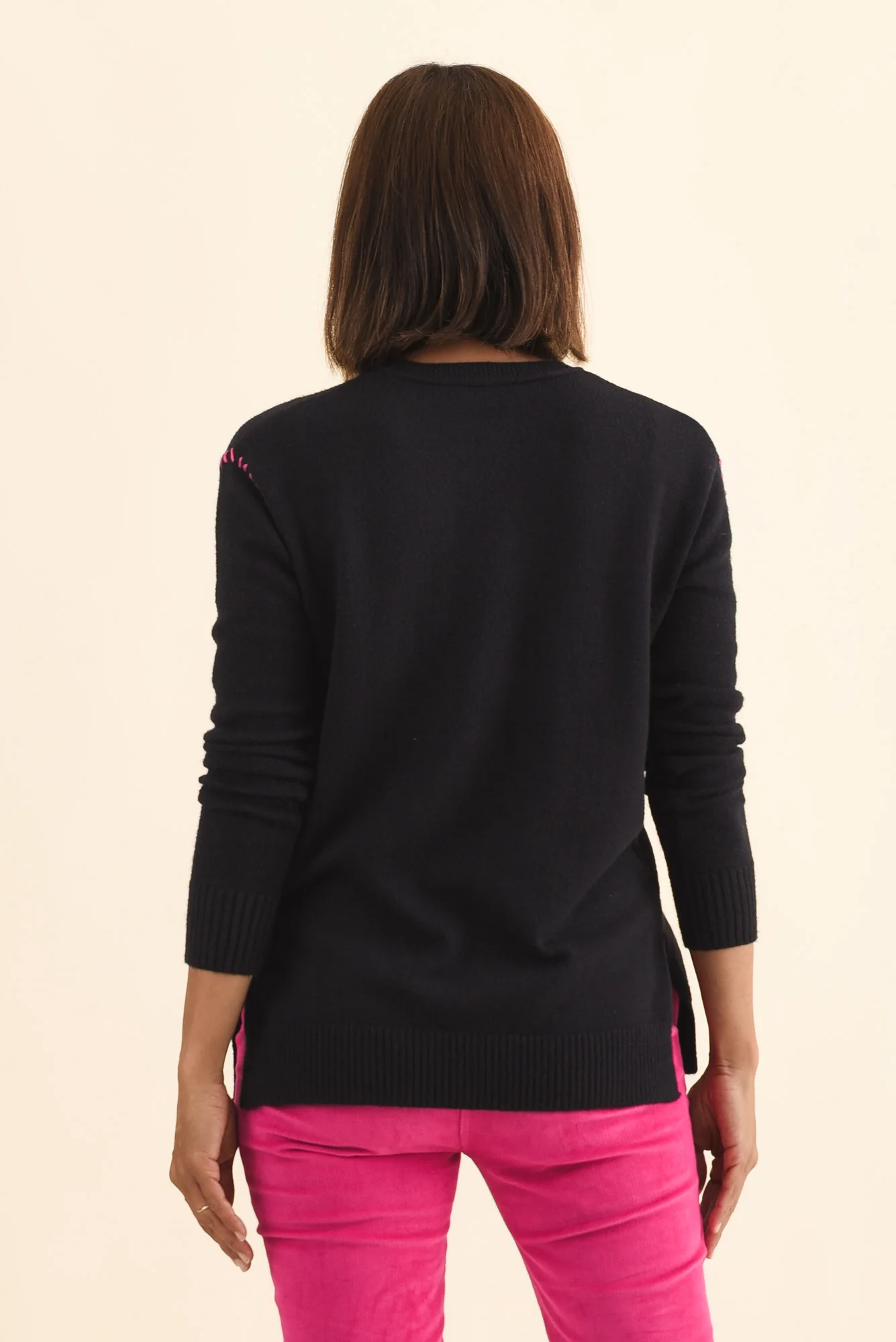 Rowley Black Star Knit Jumper - Image 4