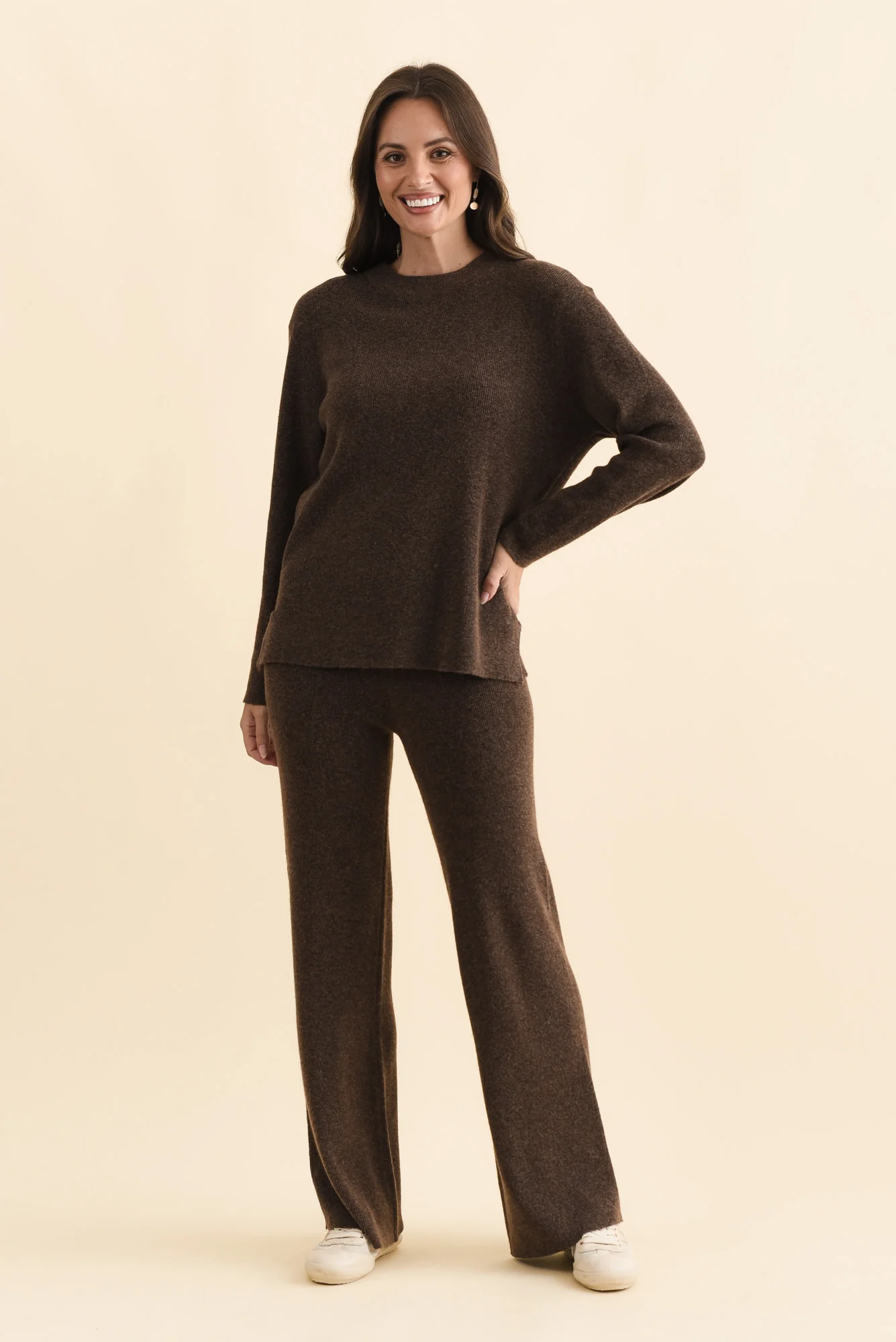 Ruby Chocolate Knit Jumper - Image 6
