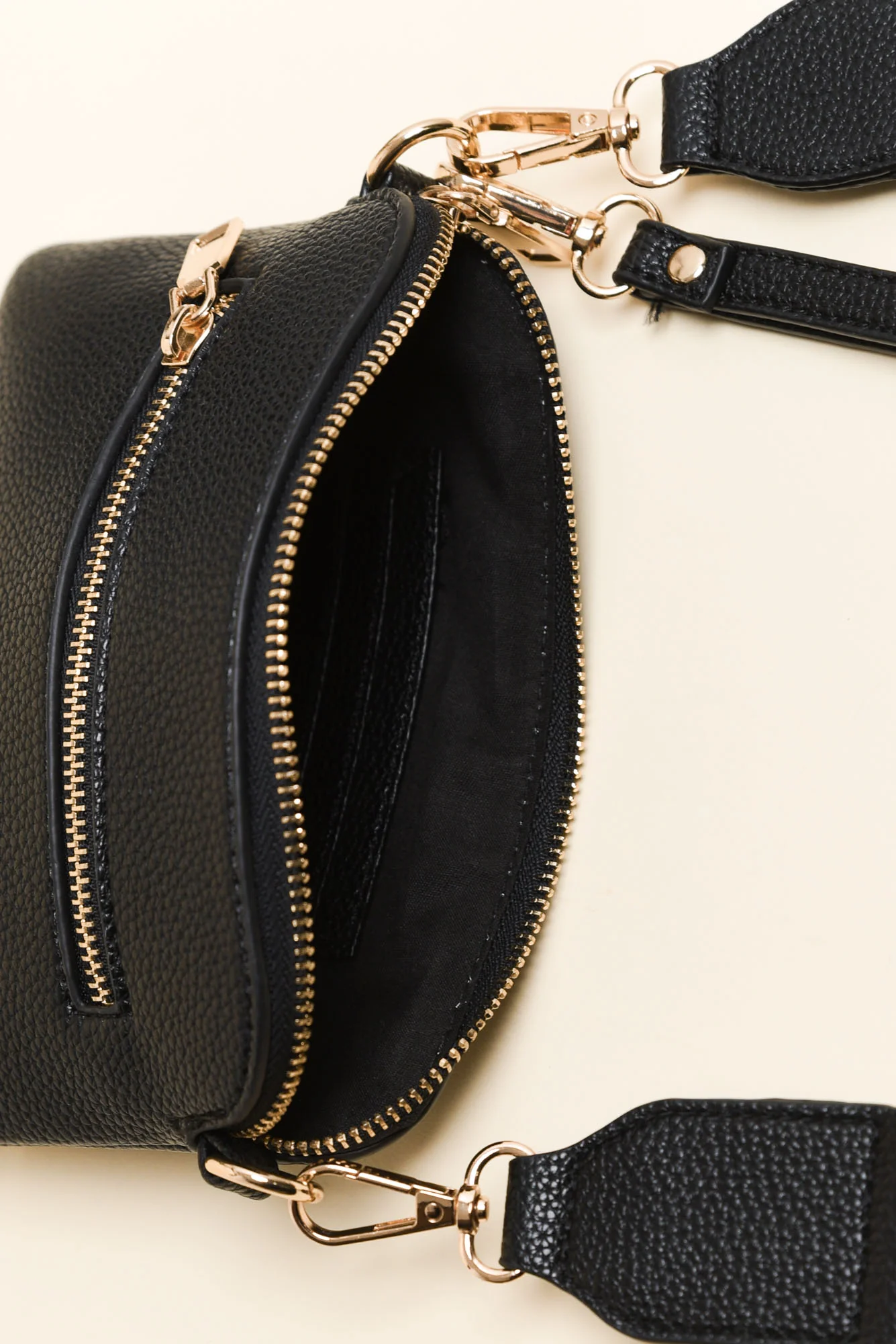 Sally Black Mini Crossbody Bag - Image 3