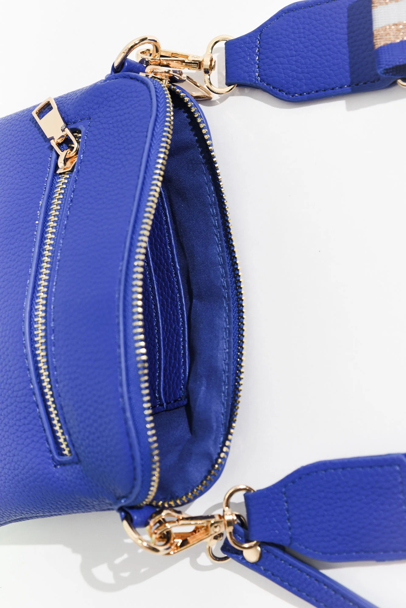 Sally Blue Mini Crossbody Bag - Image 3