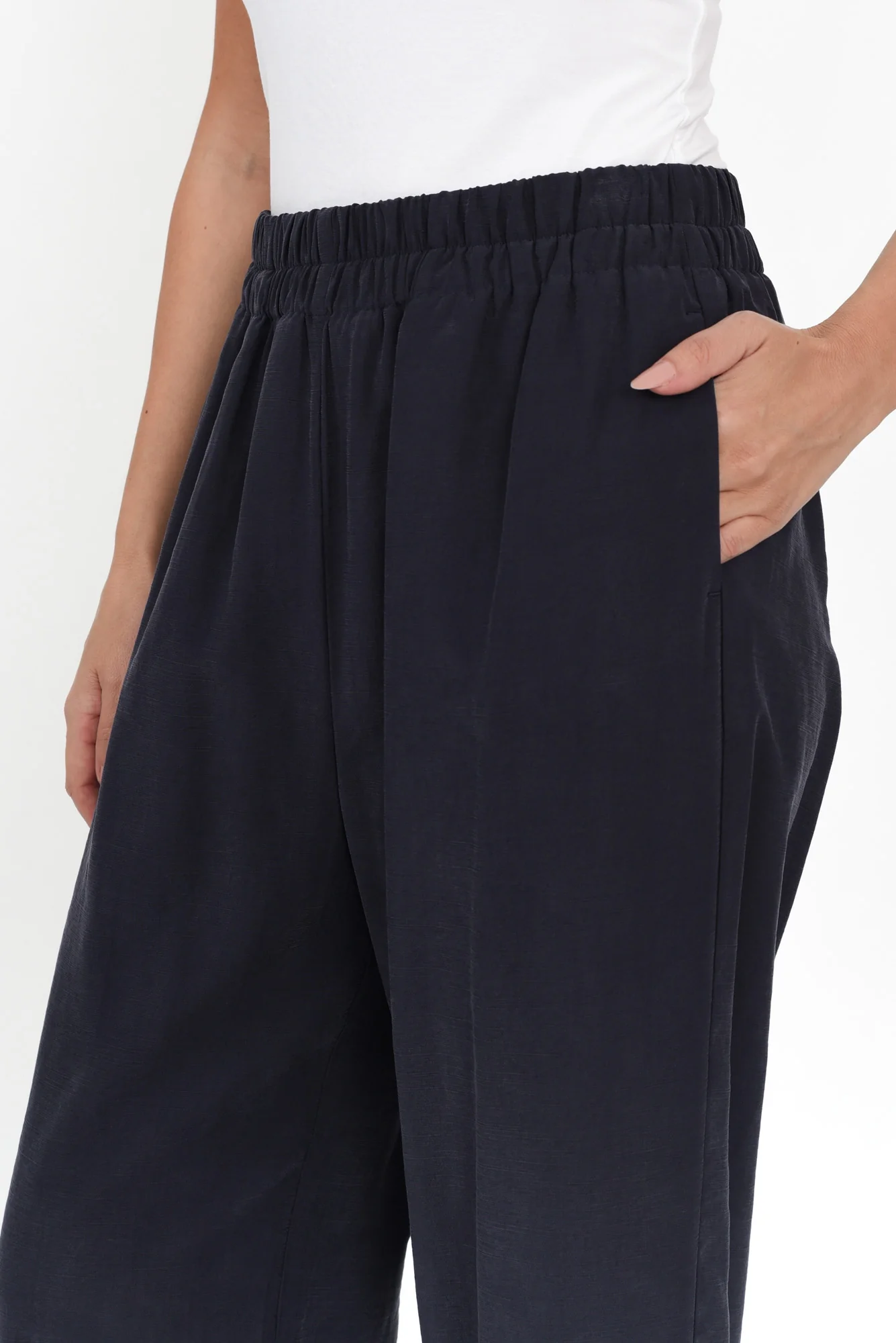 Seria Navy Cuff Pants - Image 6