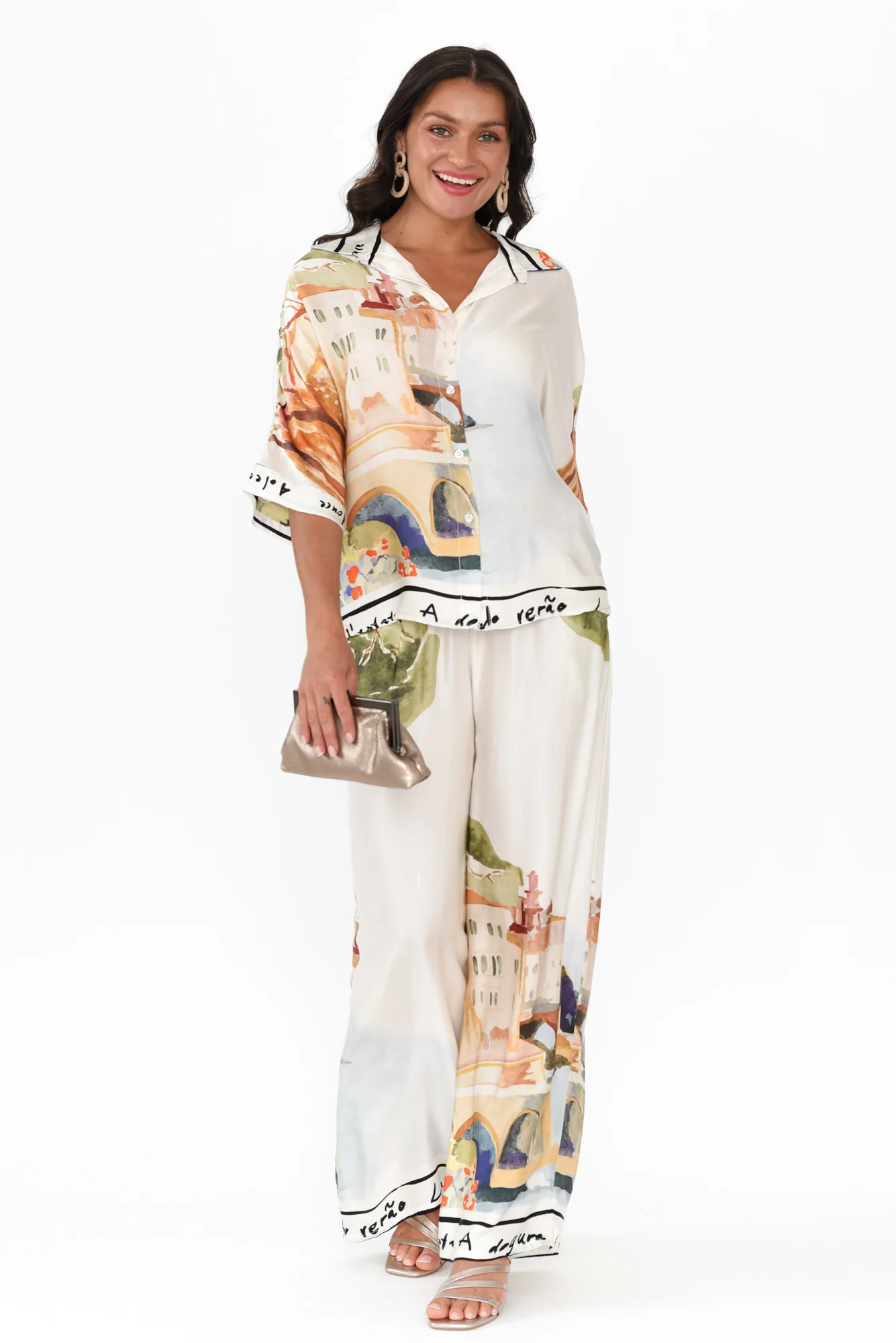 Sharee Natural Vista Collared Shirt - Image 2