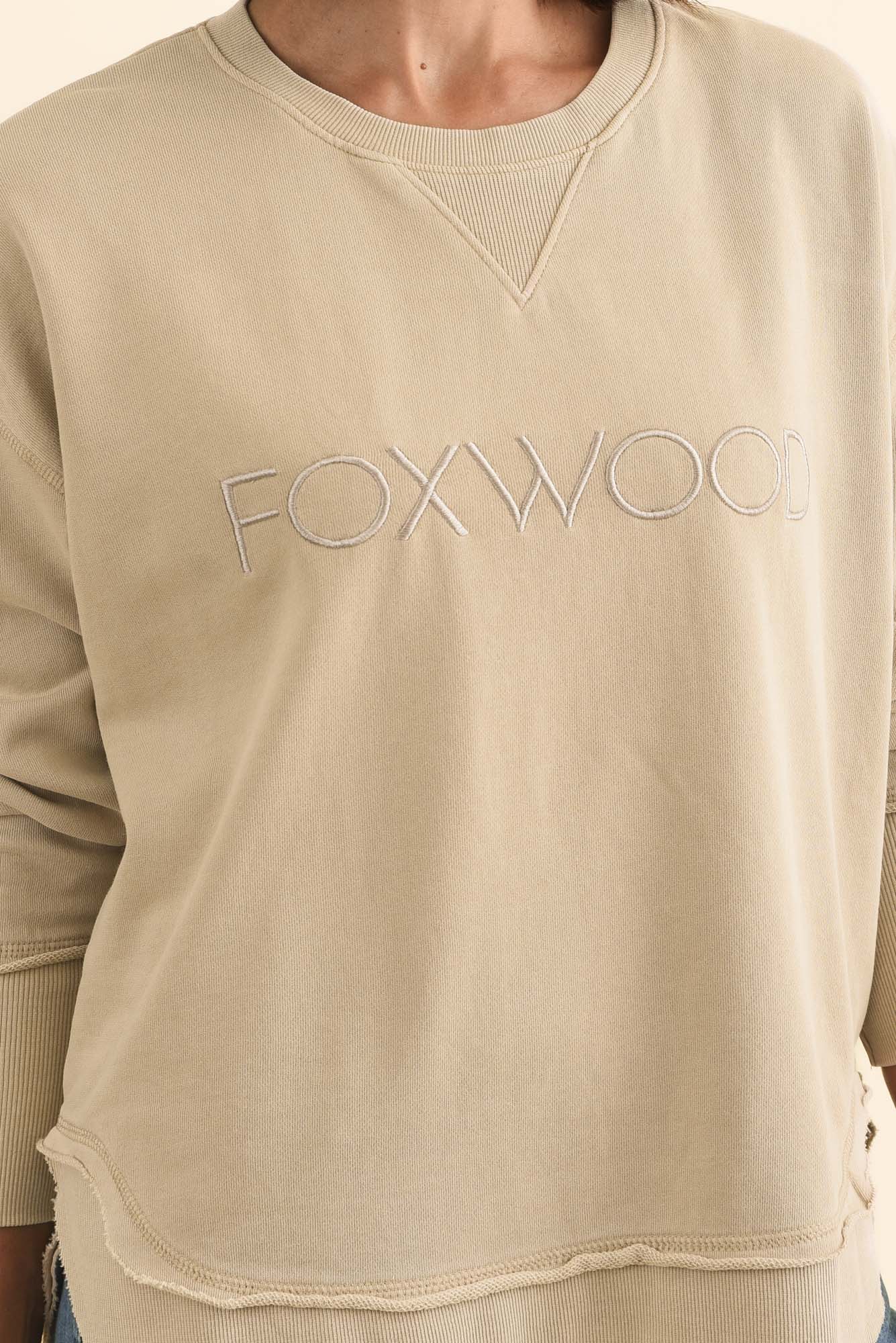 Simplified Oat Cotton Crewneck Sweatshirt - Image 6