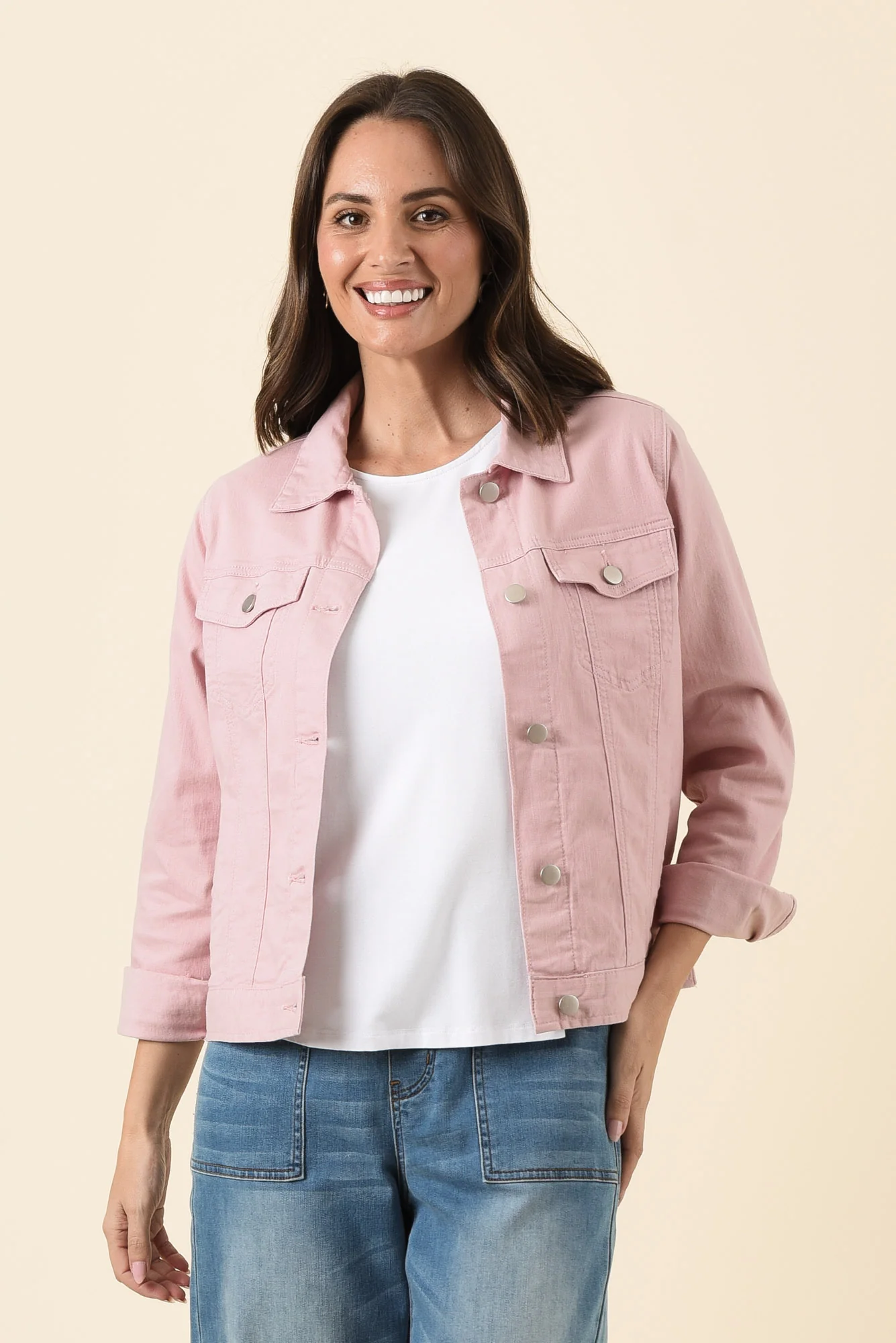 Siobhan Blush Stretch Jacket - Image 2