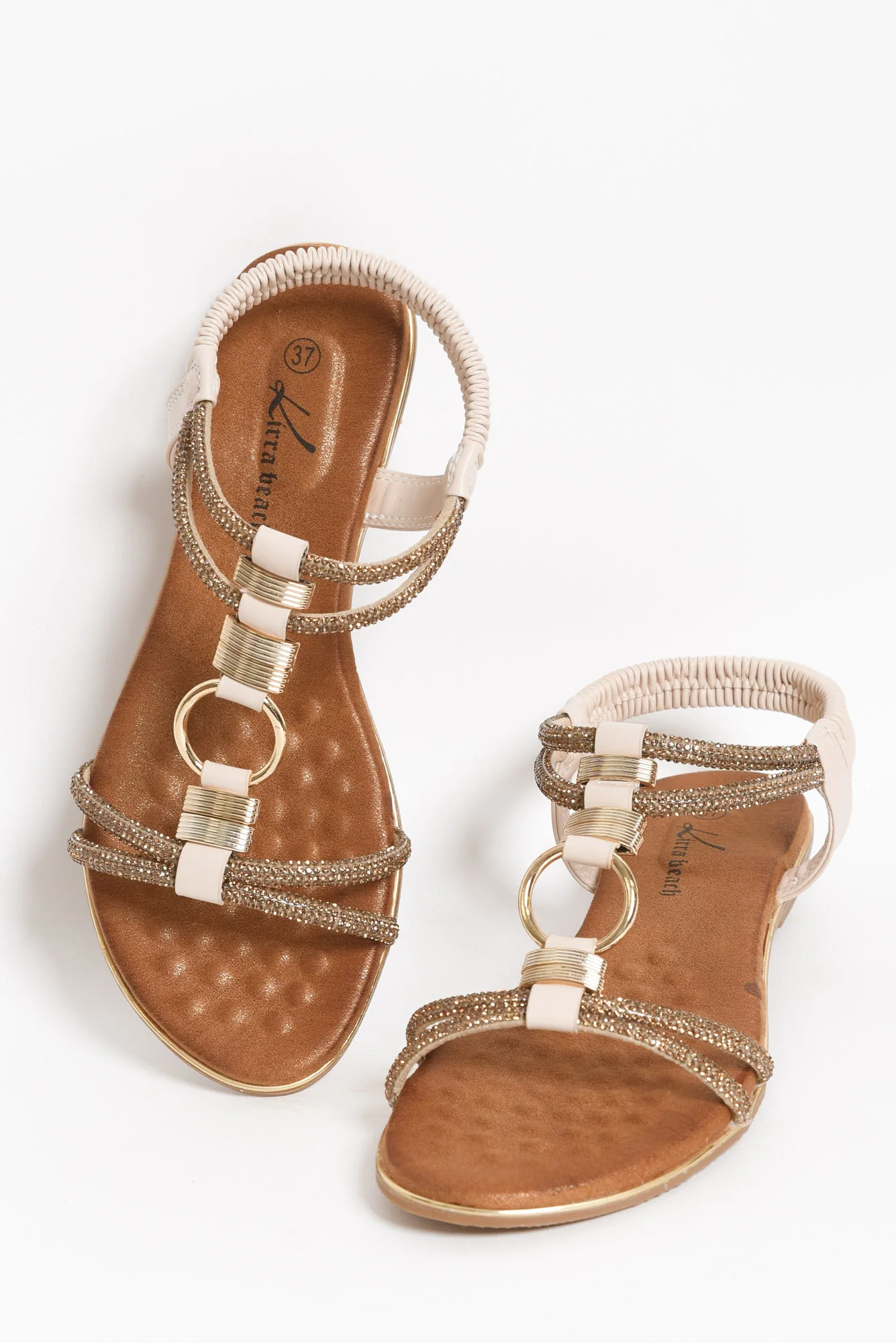 Sony Blush Diamante Sandal - Image 2