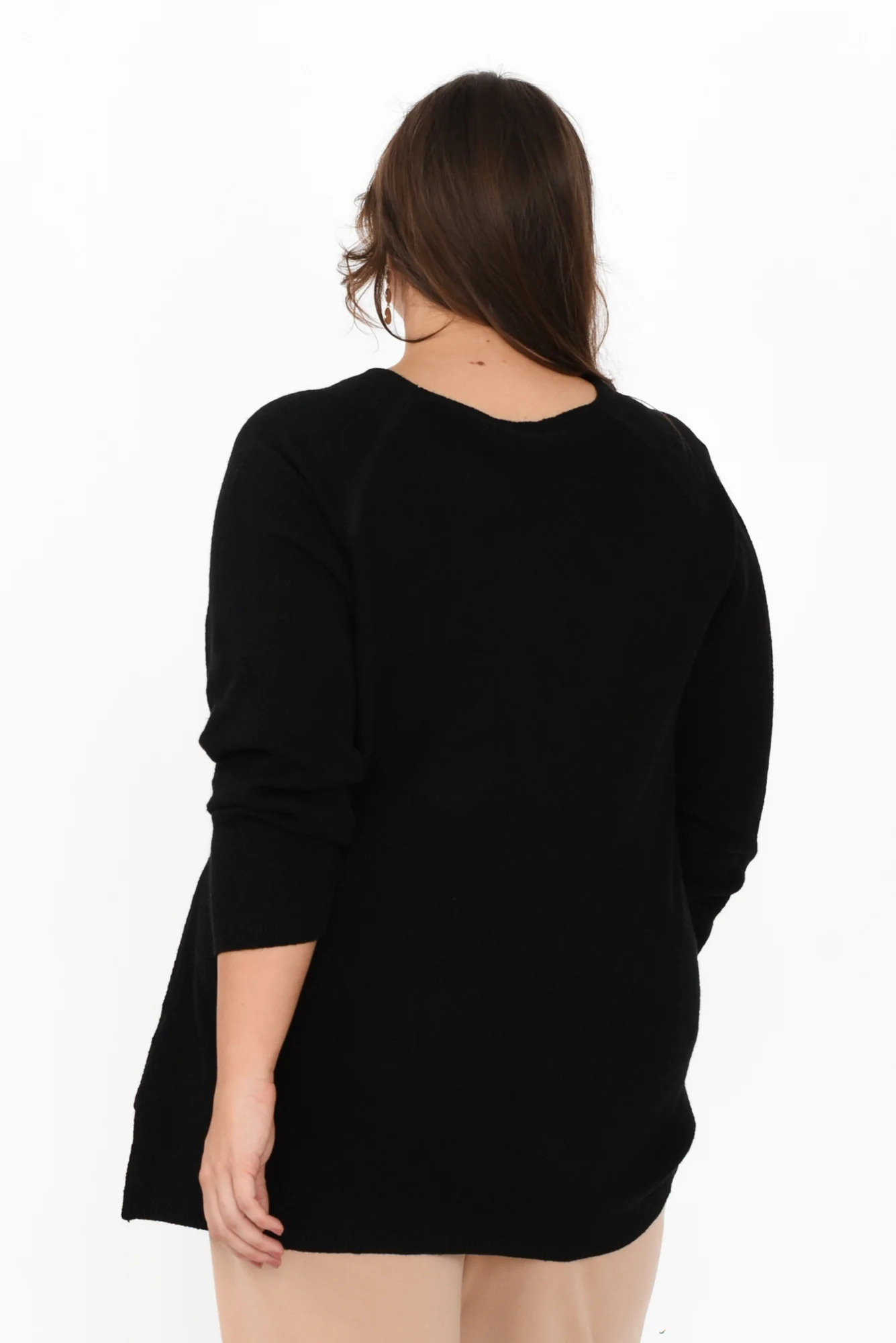 Sylvie Black Knit Jumper - Image 10