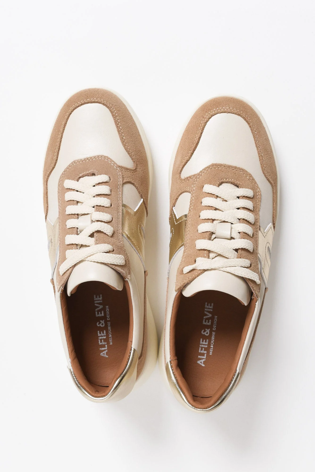 Thomas Mocha Leather Platform Sneaker - Image 5