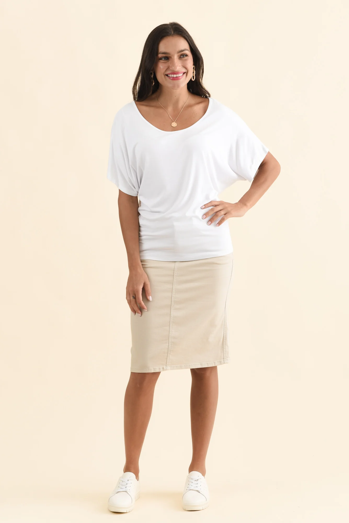 White Maui Tee - Image 6
