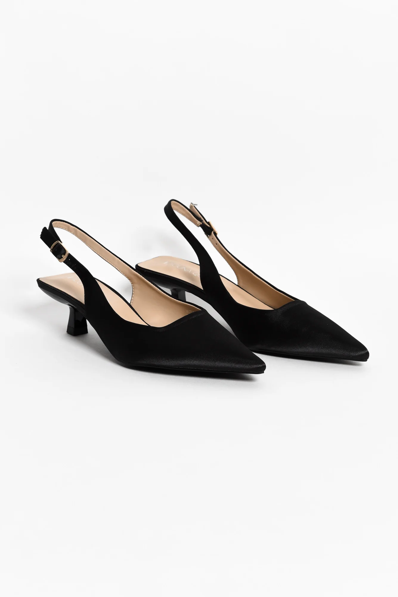 Wizz Black Slingback Heel - Image 4
