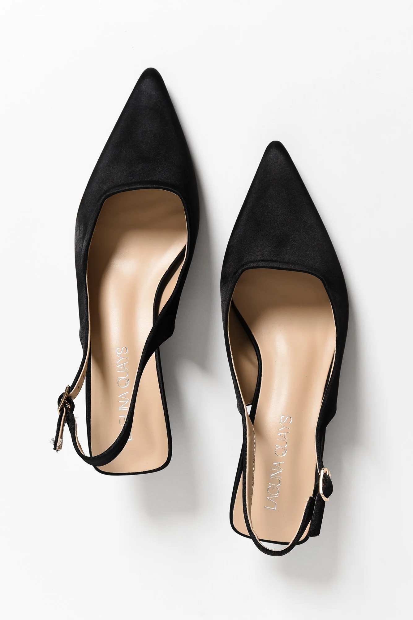 Wizz Black Slingback Heel - Image 6