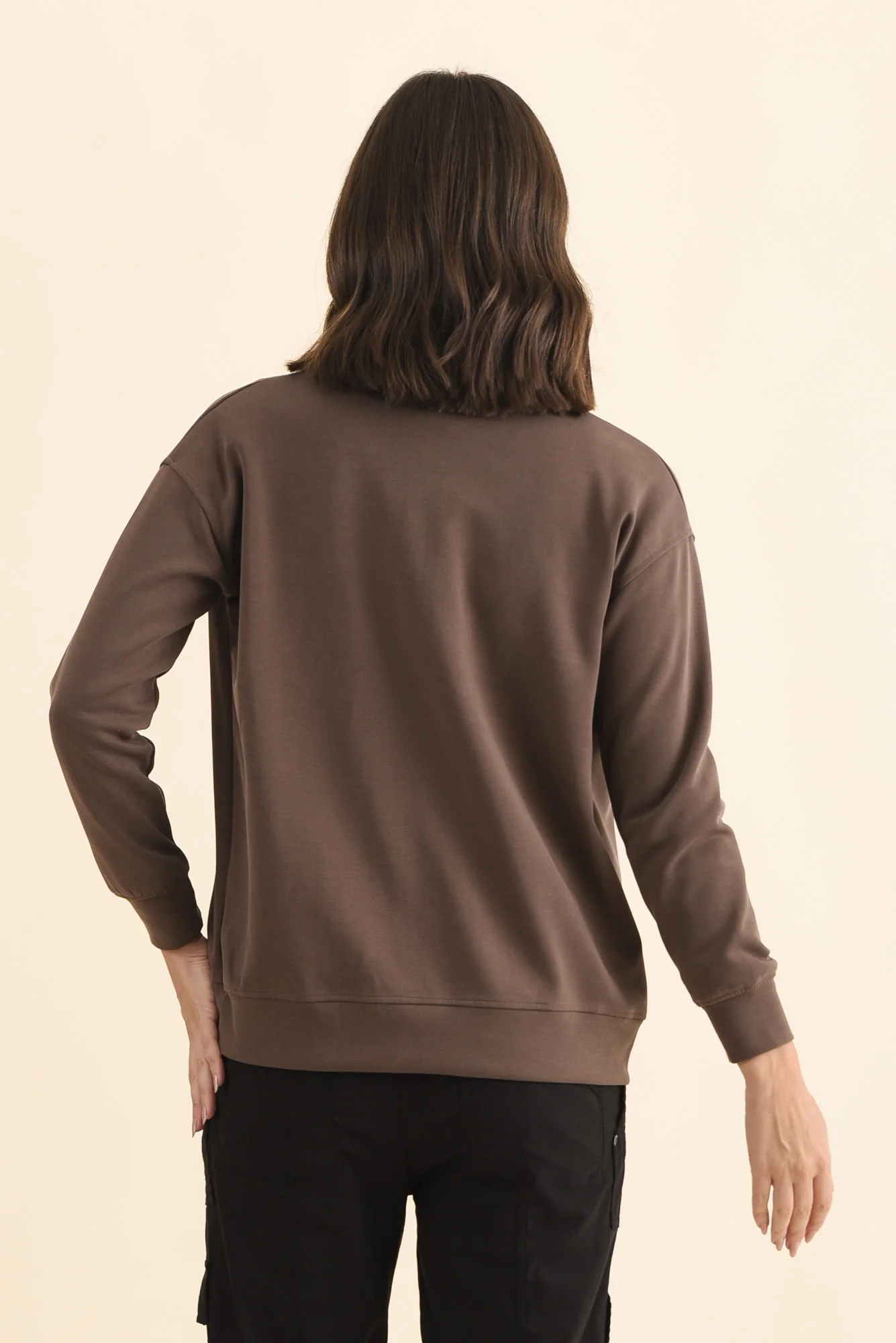 York Brown Zip Jacket - Image 4