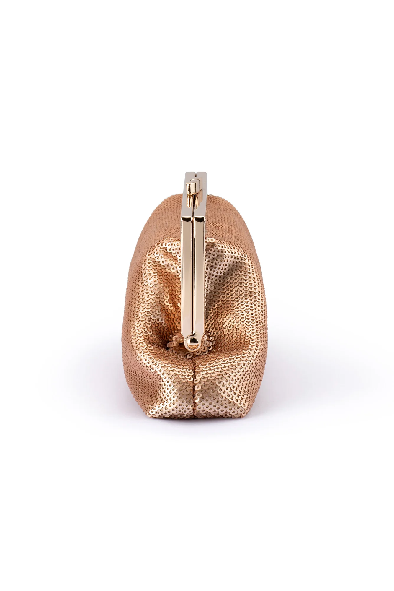 Zephyr Blush Sequin Clutch - Image 5