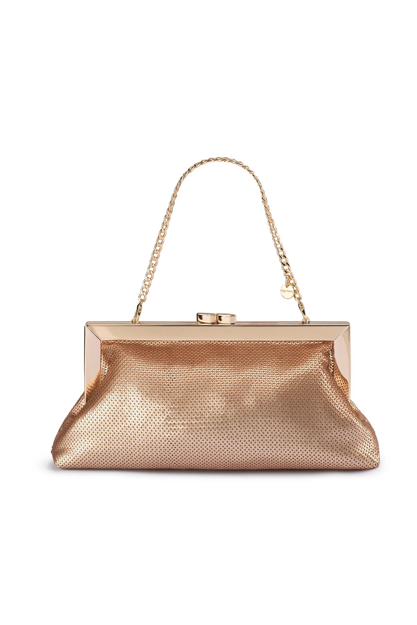 Zephyr Blush Sequin Clutch - Image 6