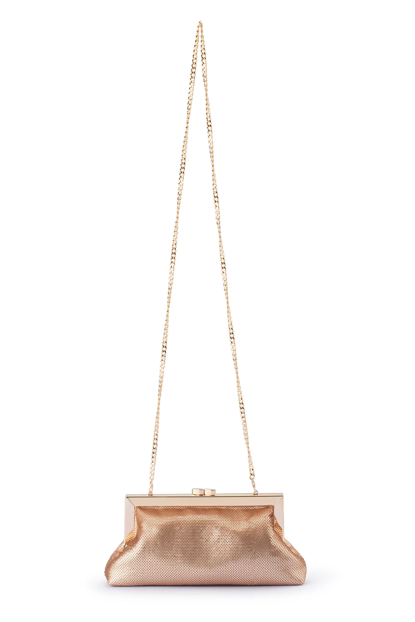 Zephyr Blush Sequin Clutch - Image 7